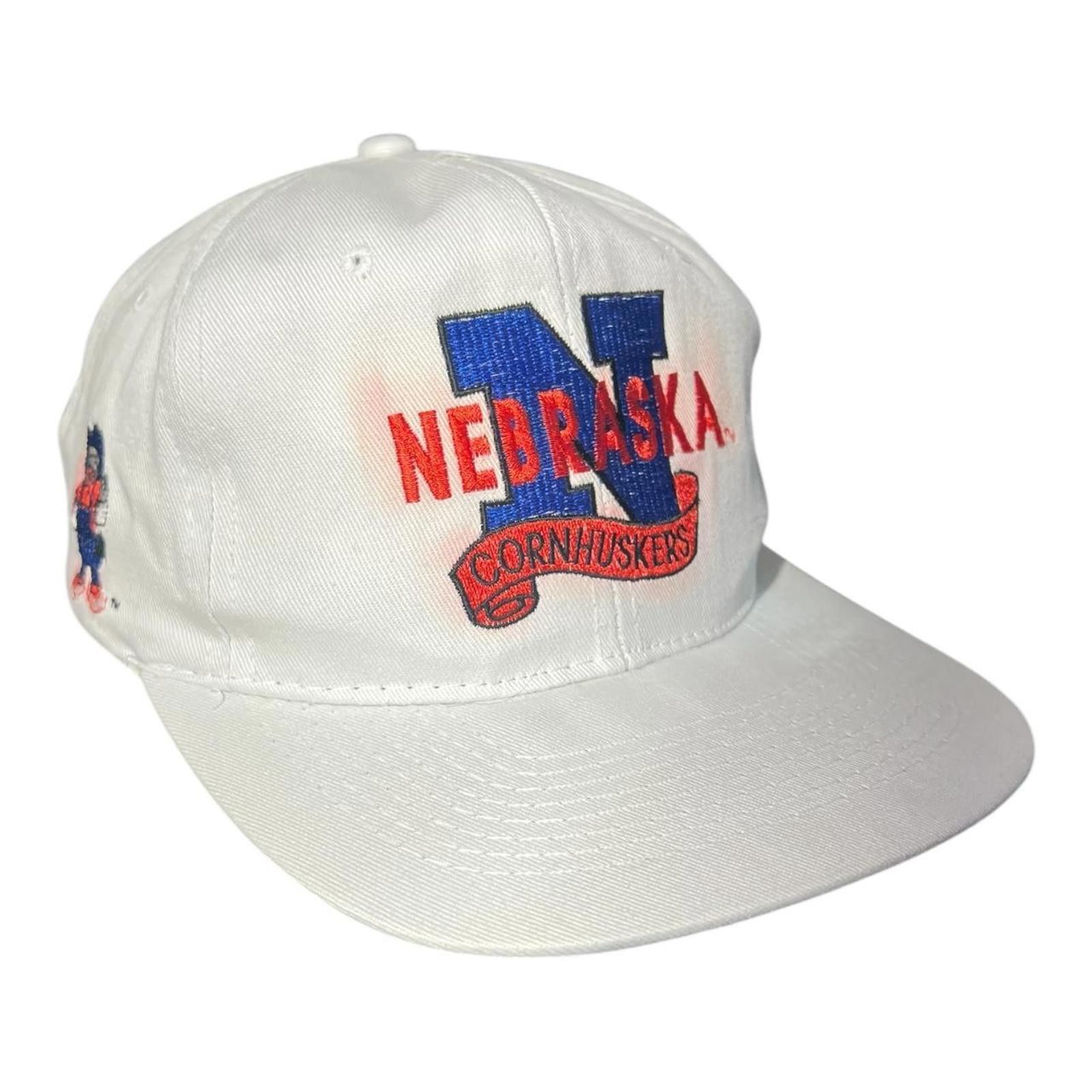 Designer Vintage 90s Nebraska Cornhuskers Head Start Sportswear Hat Size ONE SIZE - 1 Thumbnail