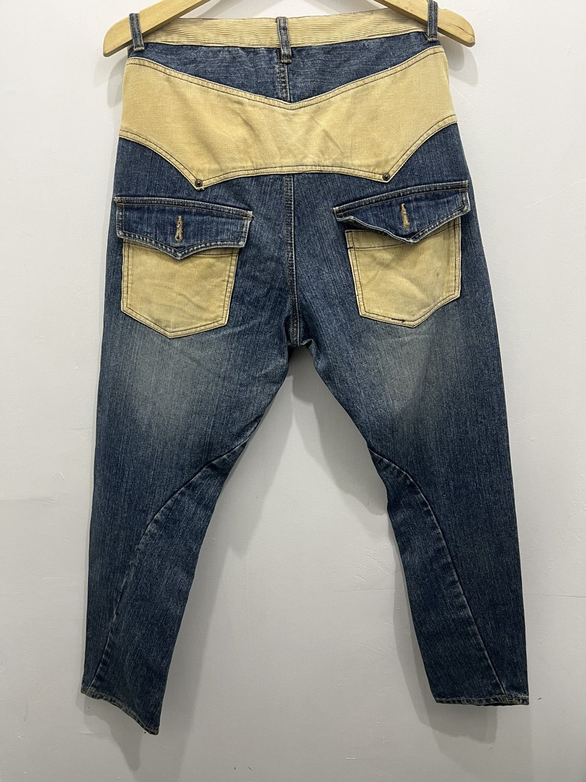Japanese Brand Lao Targo Bikers Jeans Denim Cowboy 90s Style Vtg Size US 32 / EU 48 - 11 Thumbnail