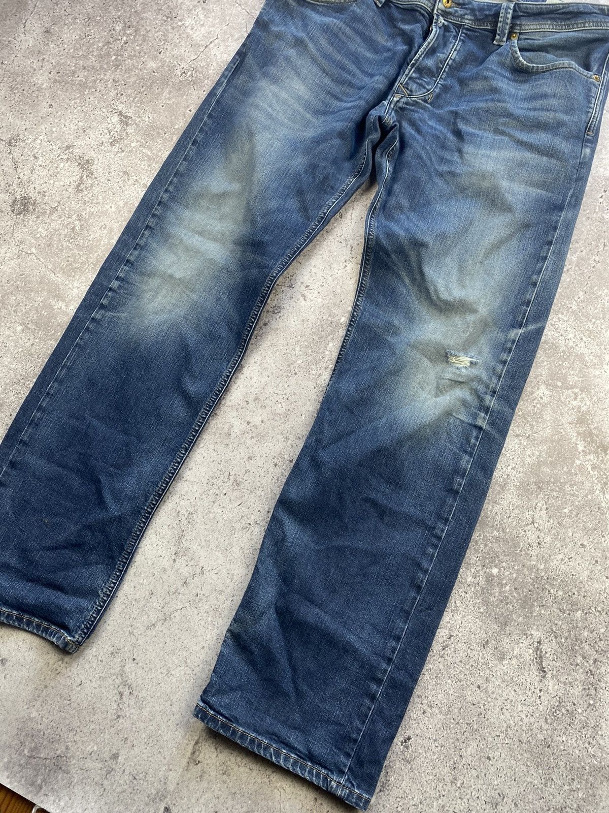 Diesel Vintage Diesel Junya Watanabe baggy japanesse denim jeans Size US 38 / EU 54 - 3 Thumbnail
