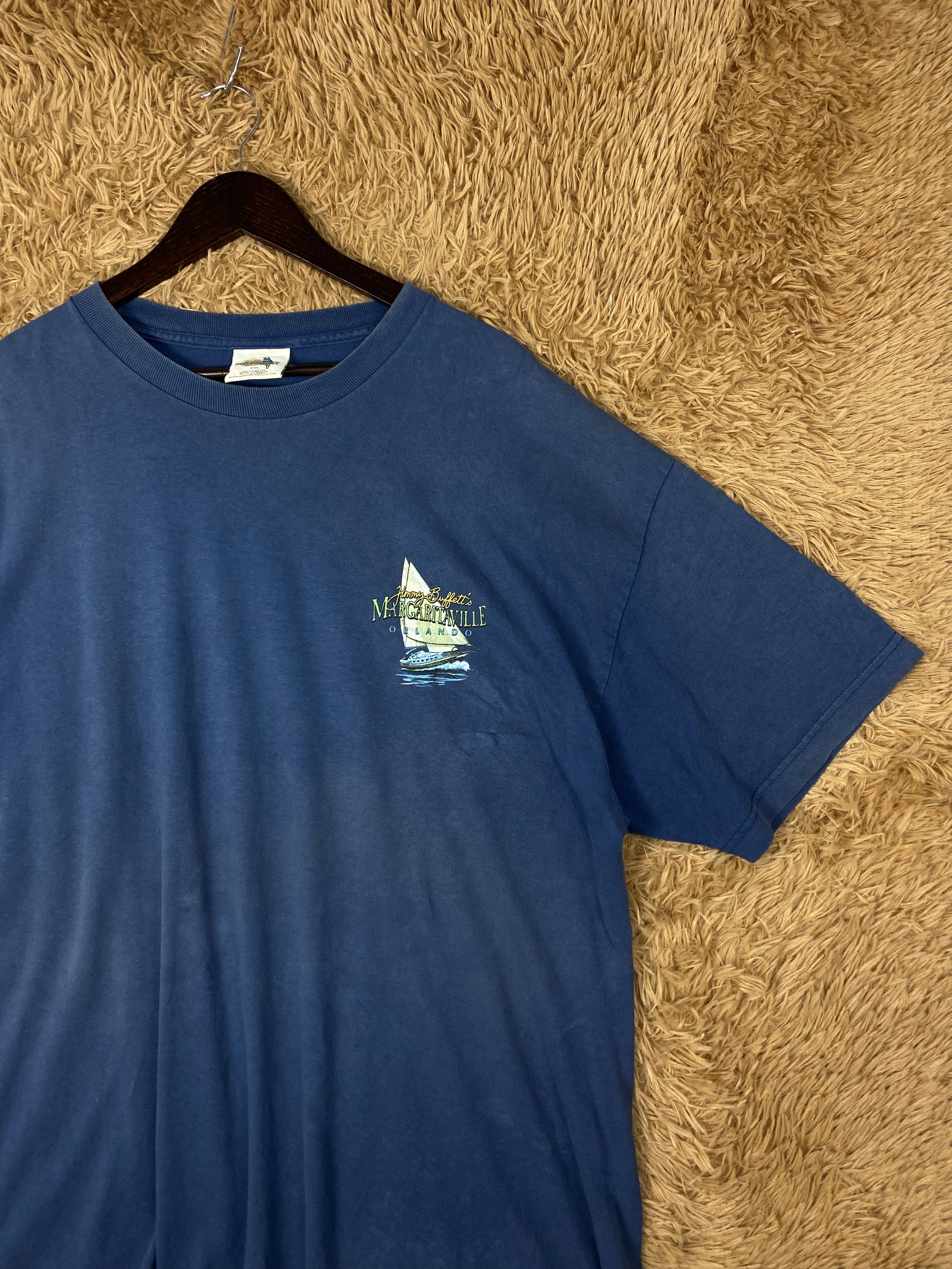 Band Tees Vintage Jimmy Buffett Margaritaville T-Shirts PT0057 Size US XXL / EU 58 / 5 - 4 Thumbnail