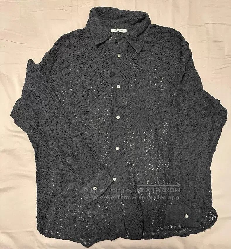 Our Legacy Our Legacy Cutout Shirt Size US M / EU 48-50 / 2 - 1 Thumbnail