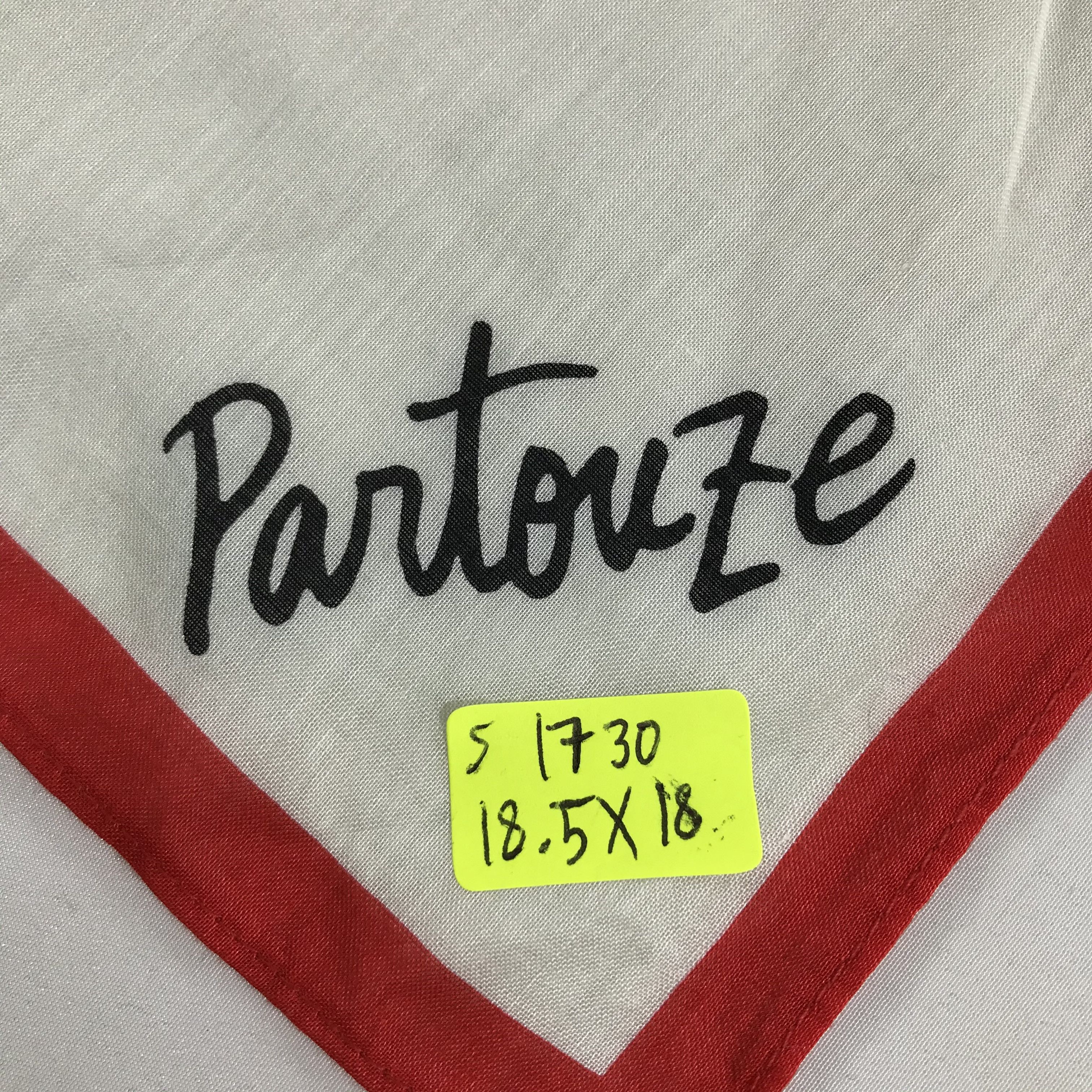 Vintage Partouze Bandana / Handkerchief / Neckerchief - S1730 Size ONE SIZE - 6 Thumbnail