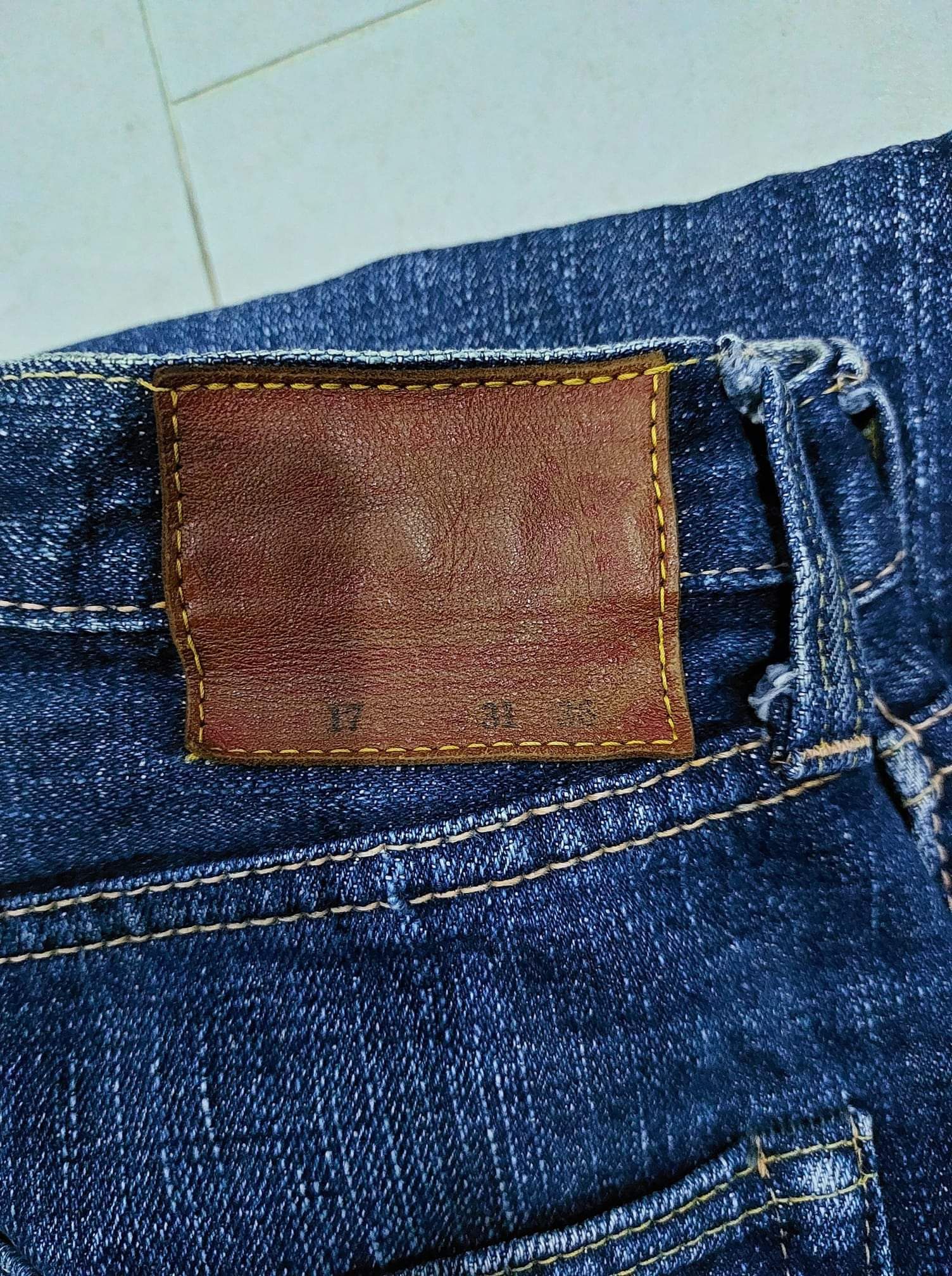Samurai Jeans SAMURAI JEANS slim straight 17 oz selvedge jeans Size US 31 - 13 Thumbnail