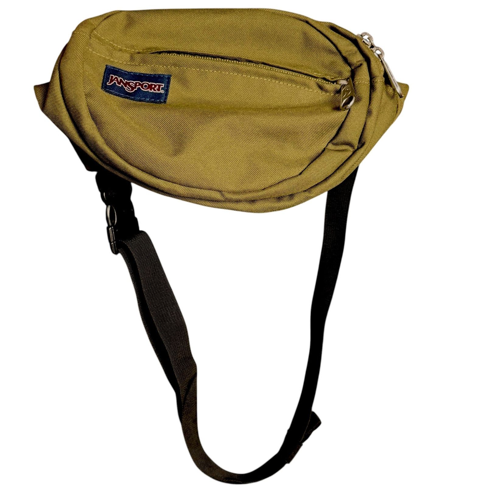 Jansport Jansport Fifth Avenue Green Fanny Pack Crossbody Casual Bag Size ONE SIZE - 4 Thumbnail
