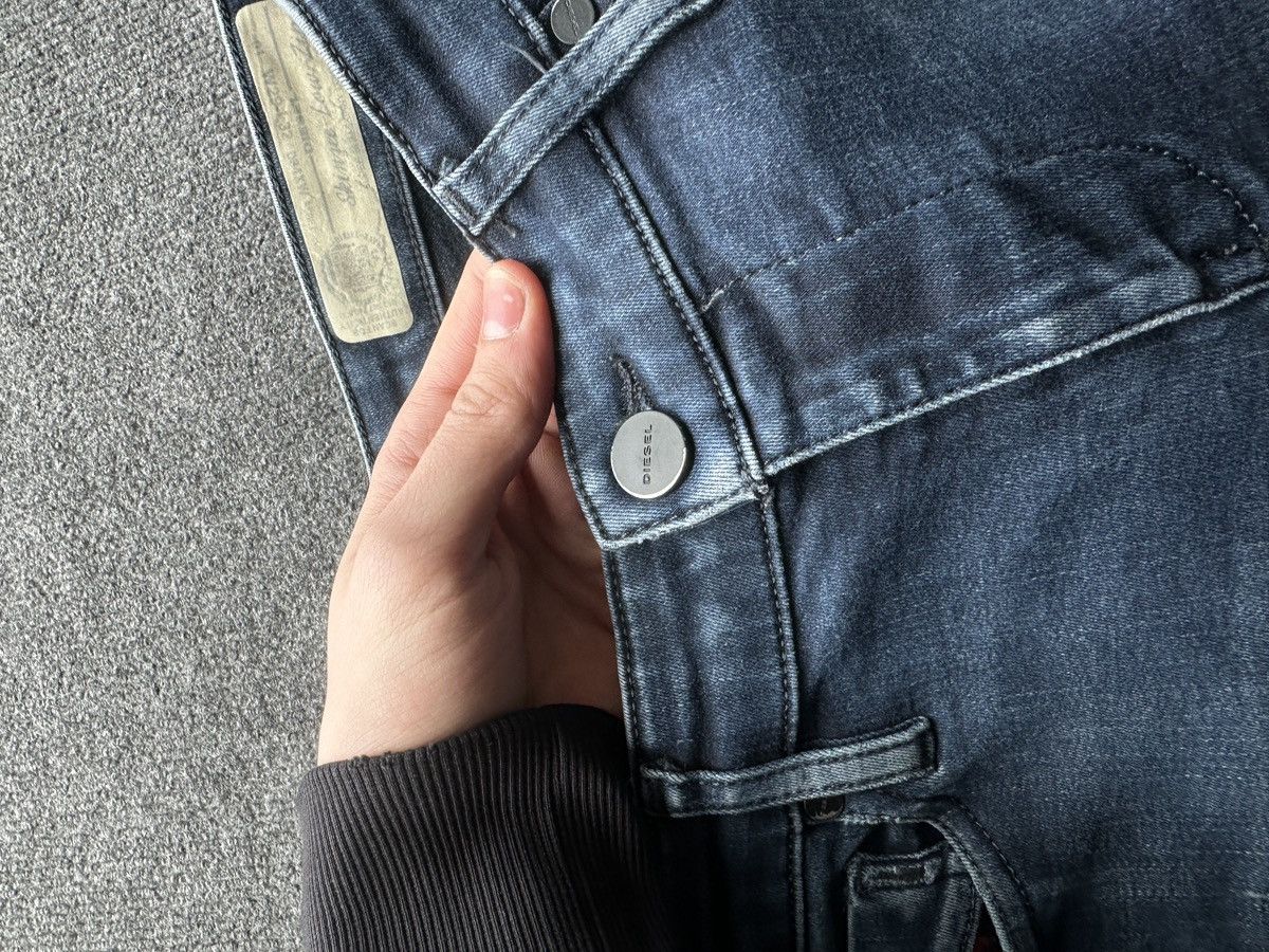 Diesel 🚨 DIESEL IFSIXWASNINE JEANS DENIM RARE Y2K FIT GOTHIC PUNK Size 29" - 7 Thumbnail