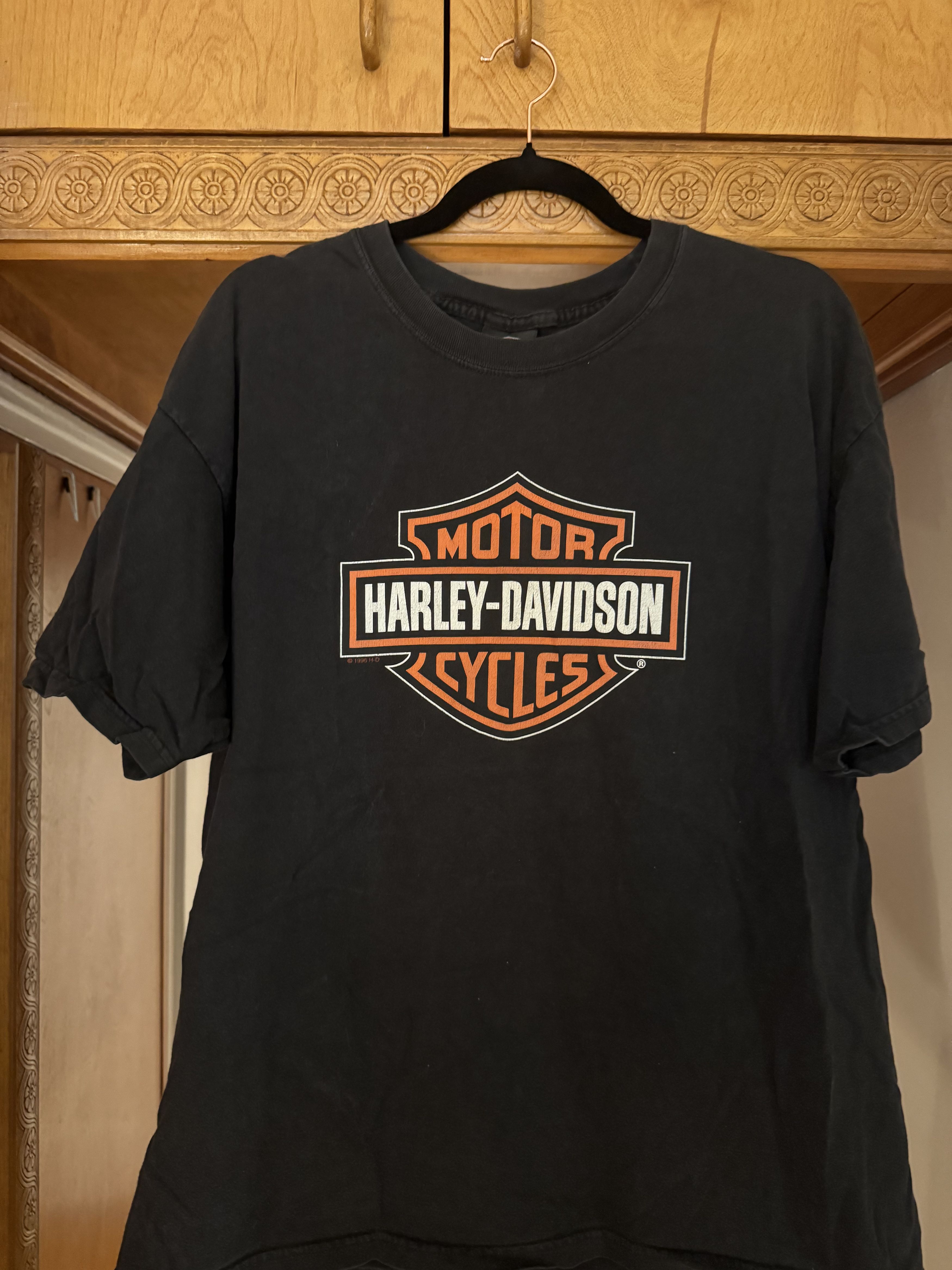 Harley Davidson Vintage Harley Davidson Hollywood T Shirt Size US XL / EU 56 / 4 - 1 Thumbnail