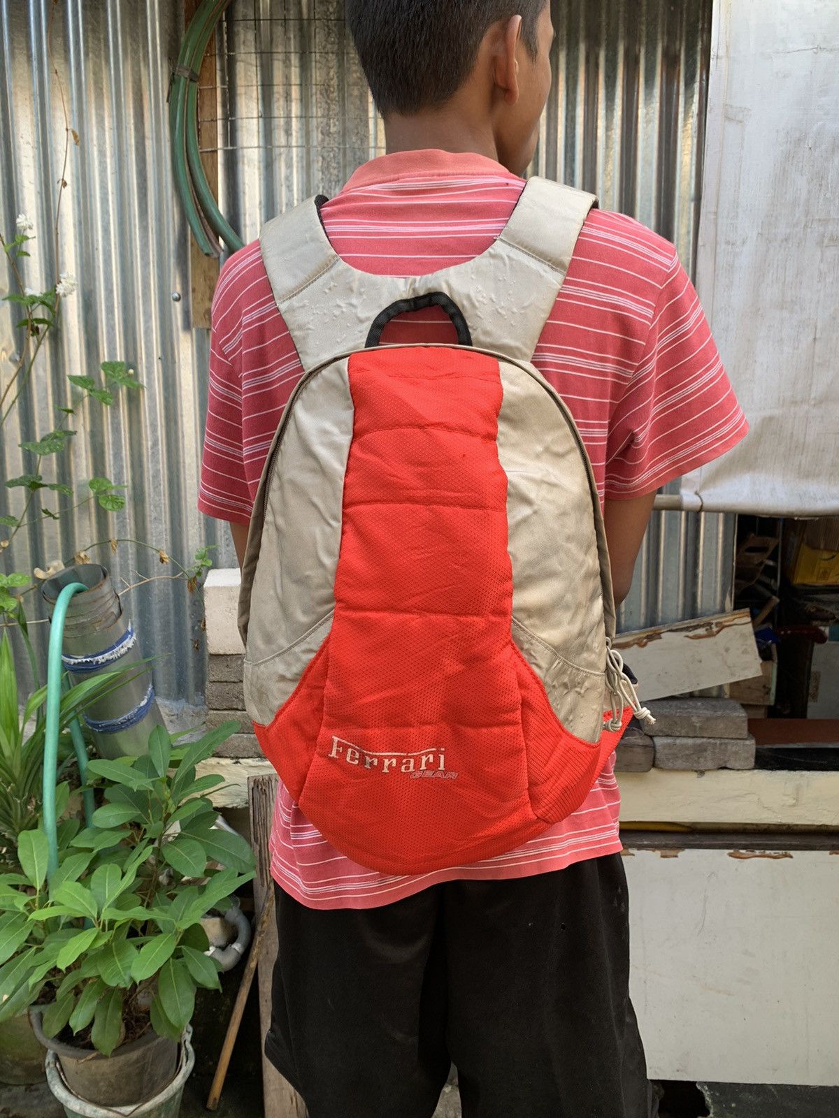 Ferrari Ferrari Gear Backpack Red Silver Size ONE SIZE - 9 Thumbnail