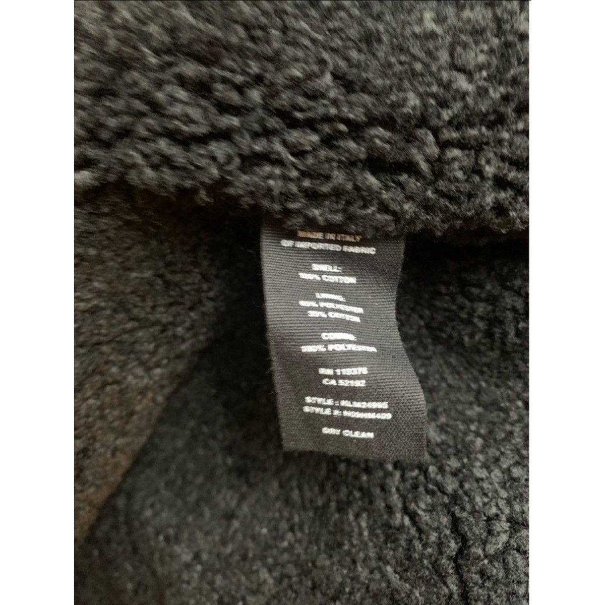 Helmut Lang HELMUT LANG CROPPED SHERPA FLEECE DENIM JACKET Size US S / EU 44-46 / 1 - 4 Thumbnail