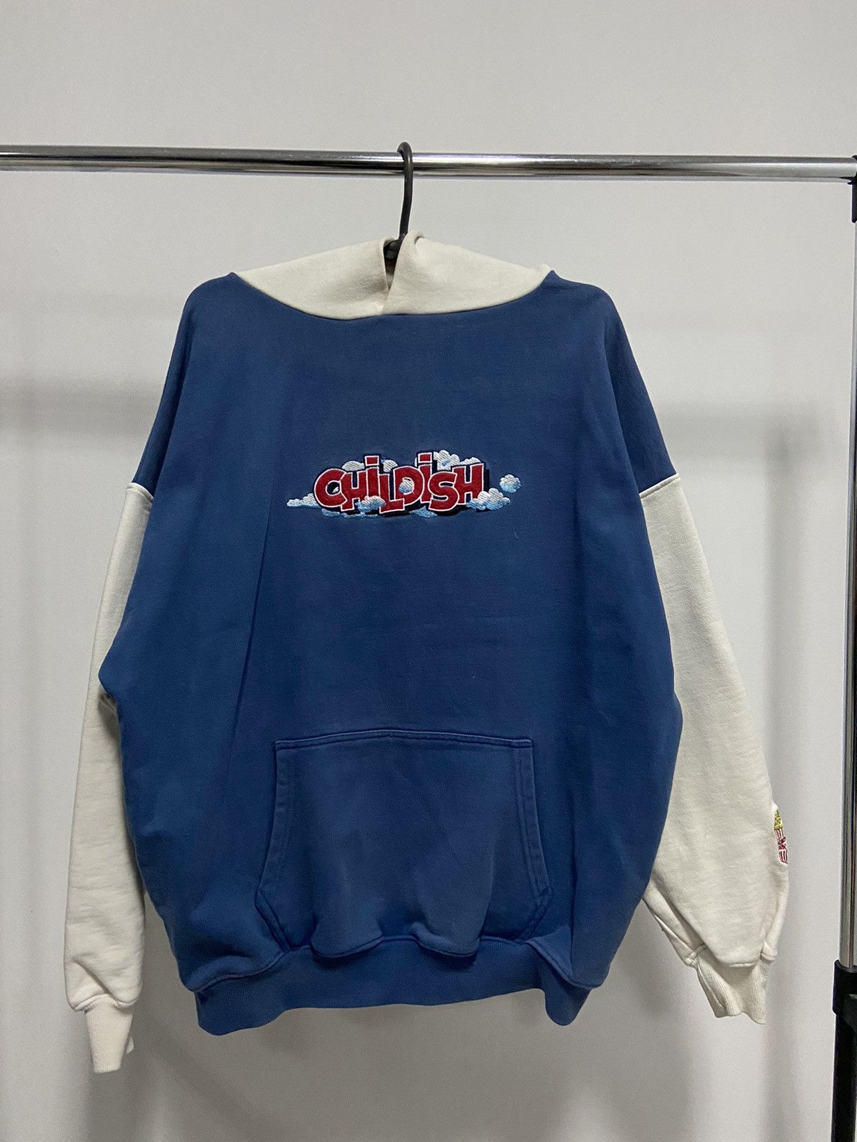 Japanese Brand × Vintage Childish Hoodie Big Logo Vintage Print Skateboarding Y2k Sk8 Size US M / EU 48-50 / 2 - 2 Thumbnail