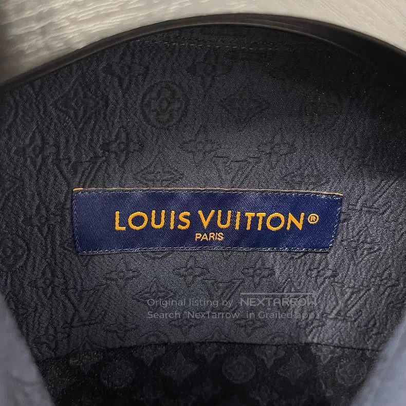 Louis Vuitton Louis Vuitton Three-flower dark print full print short sle Size US M / EU 48-50 / 2 - 4 Thumbnail