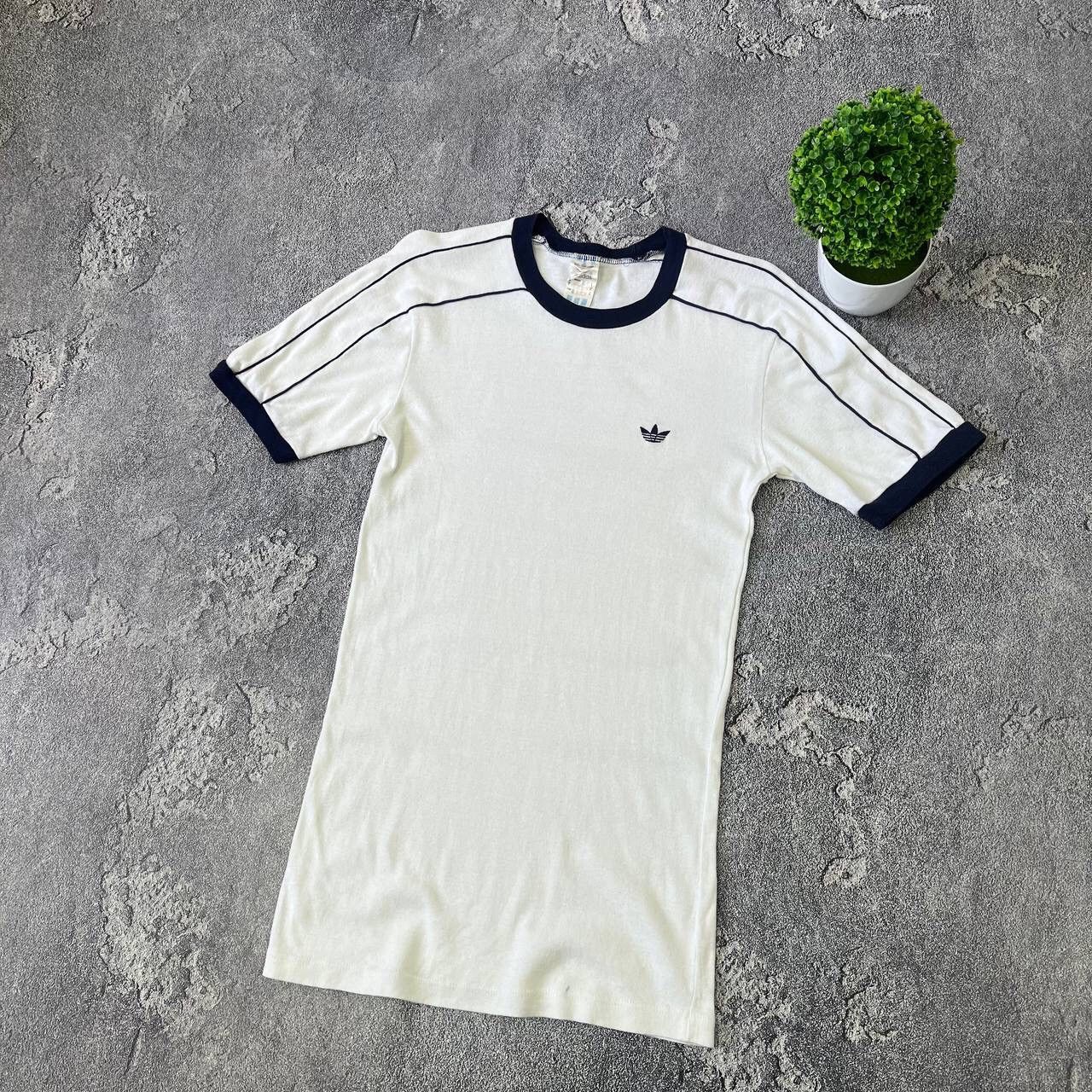 Adidas Vintage 80's Adidas Template Soccer Jersey Athletic Shirt Size US M / EU 48-50 / 2 - 13 Thumbnail