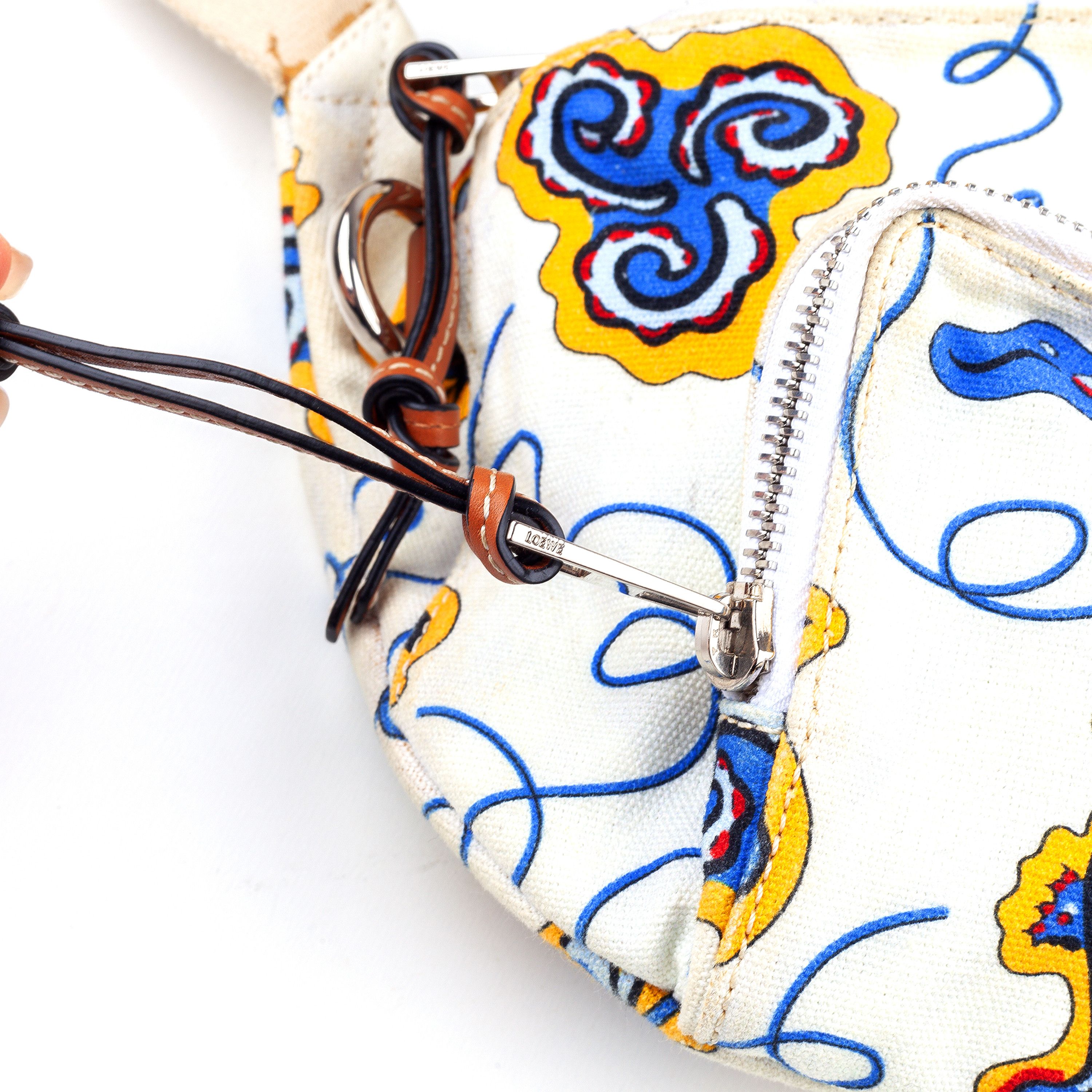 Loewe Loewe Paula’s Ibiza Canvas Belt Bag /Fanny Pack Size ONE SIZE - 10 Thumbnail