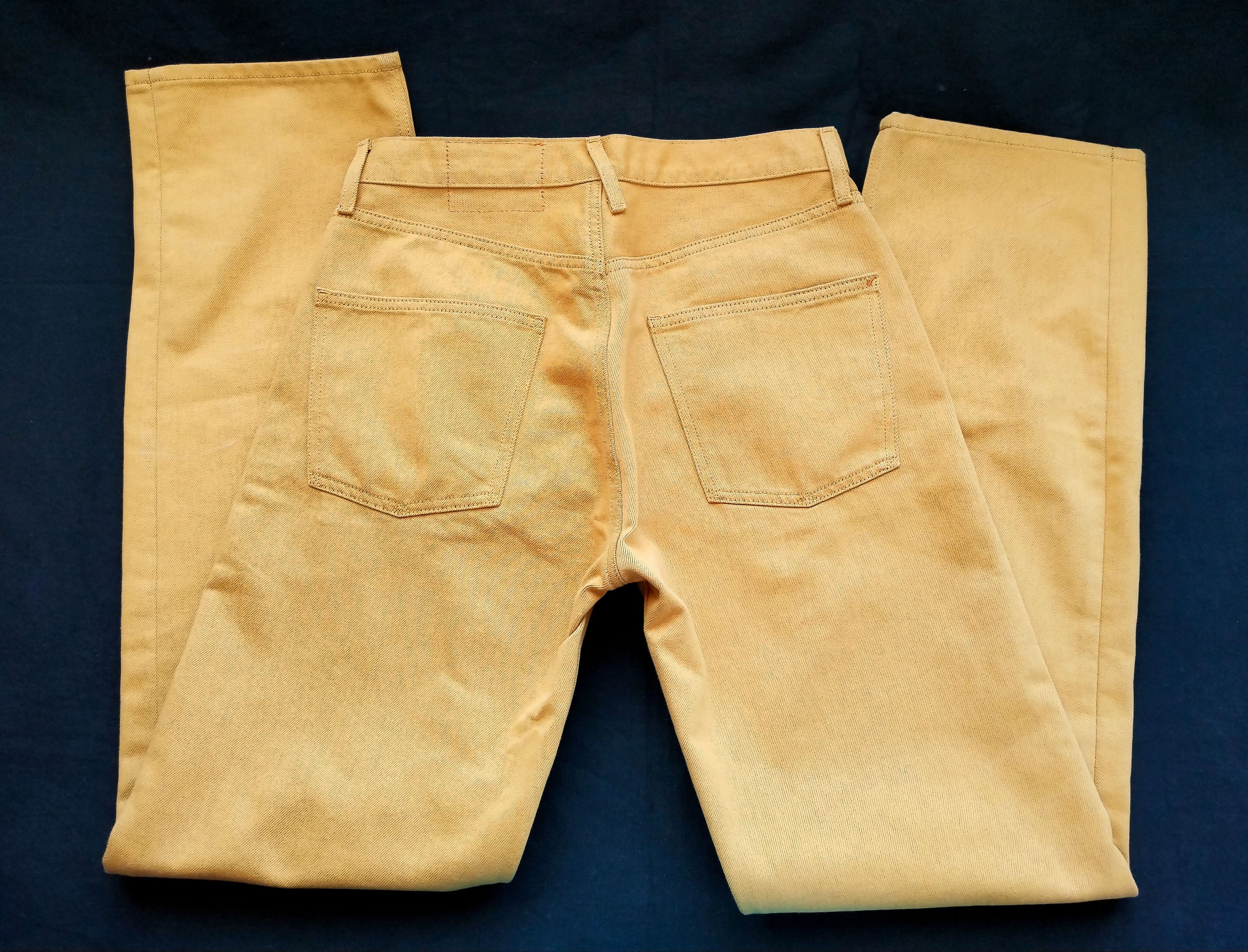 Calvin Klein × Heron Preston Rusty yellow jeans Size US 30 / EU 46 - 8 Thumbnail