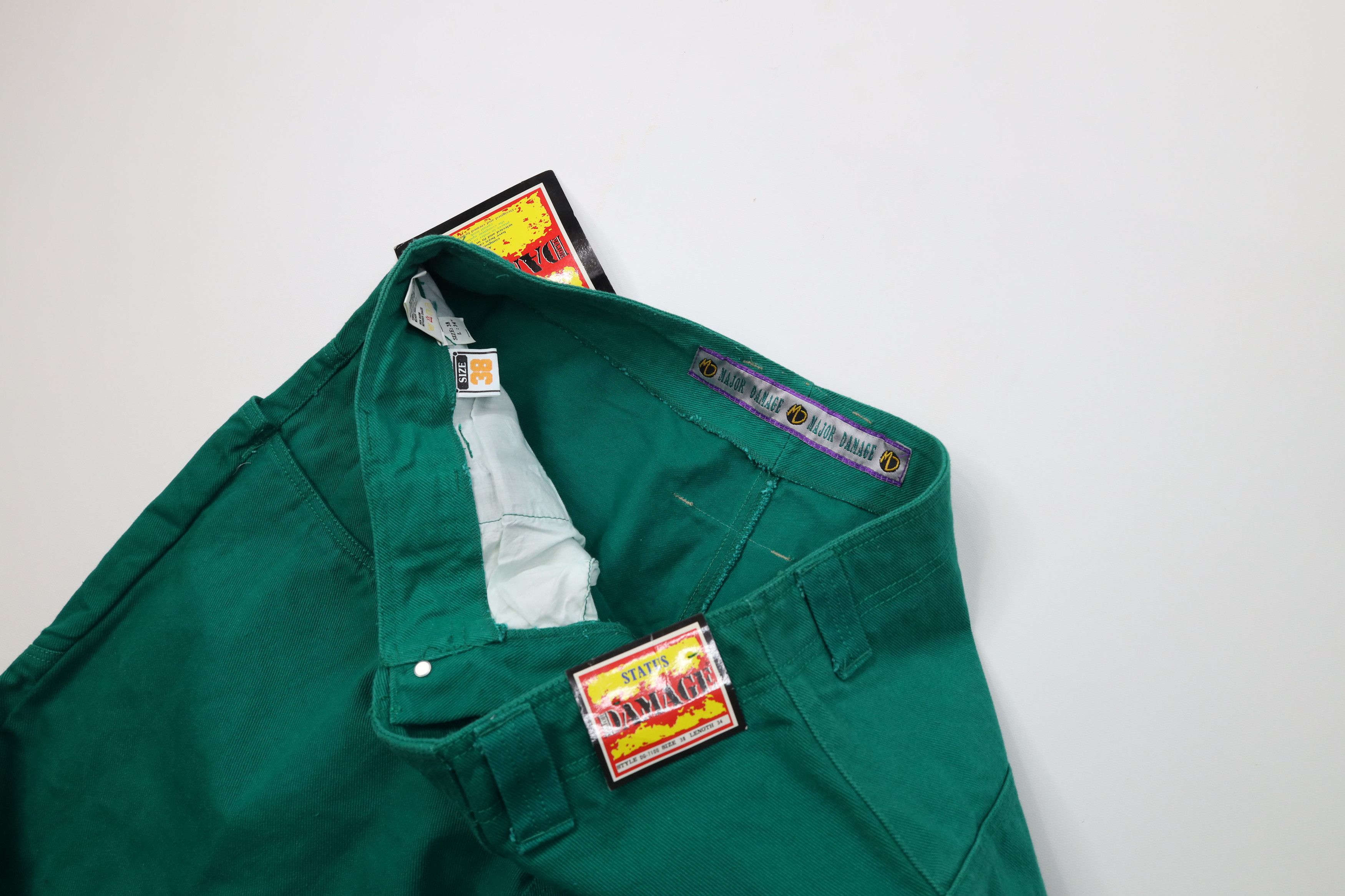 Vintage Deadstock Vintage 90s Streetwear Wide Leg Skateboard Jeans Size US 38 / EU 54 - 7 Thumbnail