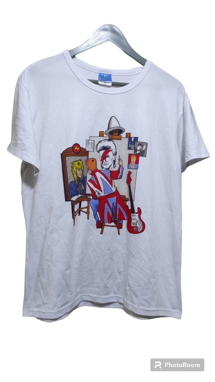 Band Tees × Vintage David Bowie Size US XL / EU 56 / 4 - 1 Thumbnail