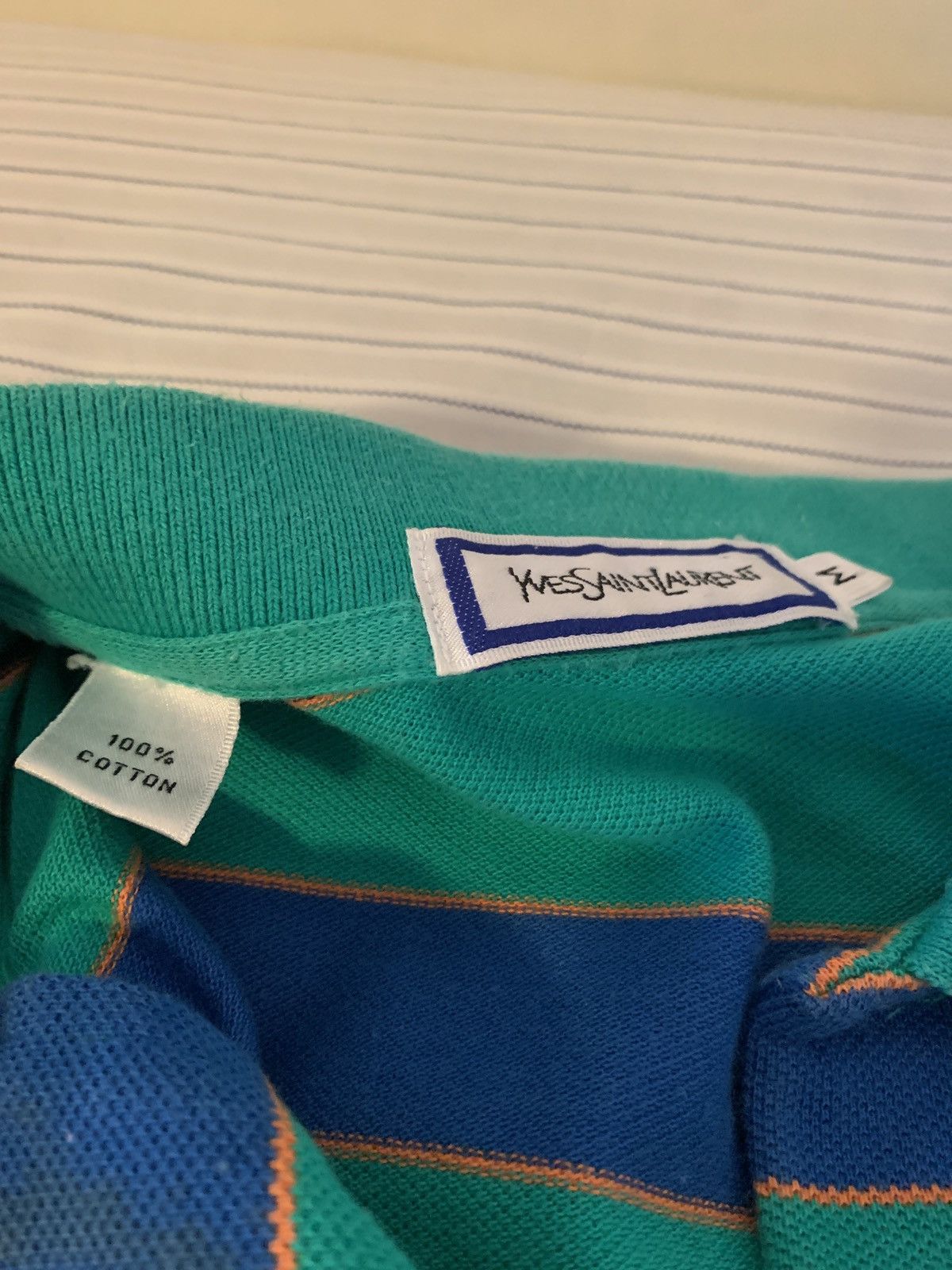 Yves Saint Laurent Yves Saint Laurent Polo Size US M / EU 48-50 / 2 - 4 Thumbnail