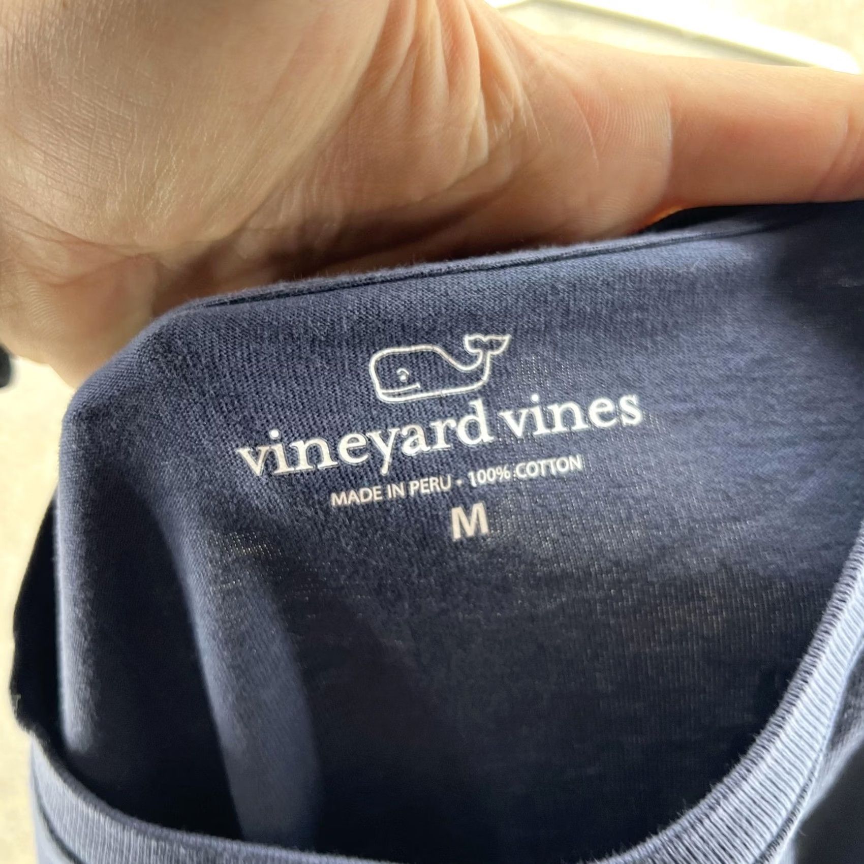 Vineyard Vines VINEYARD VINES Shirt Mens M Blue Long Sleeve NYC Pocket Graphic Tee Tagless Size US M / EU 48-50 / 2 - 3 Thumbnail