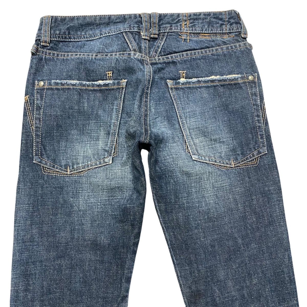 Marithe + Francois Girbaud Marithe Francois Girbaud Denim Flare Jeans Size 28" / US 6 / IT 42 - 10 Thumbnail