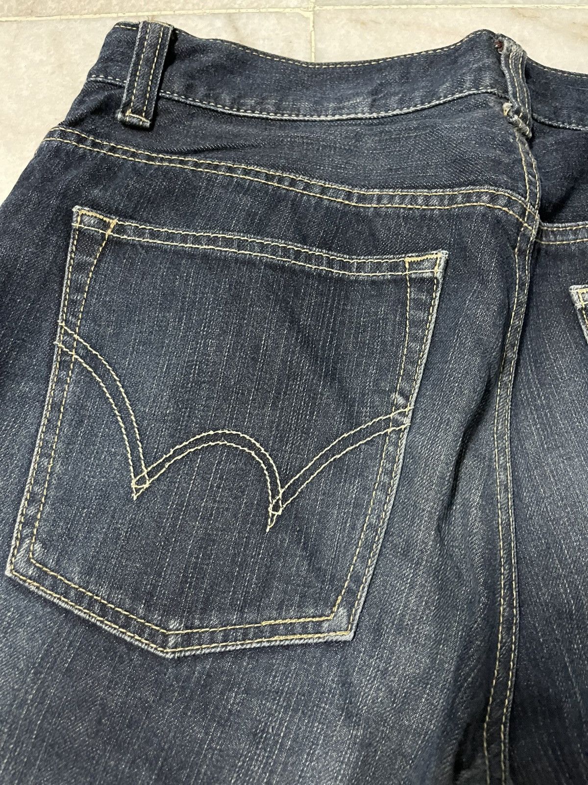 Edwin × Japanese Brand Edwin Denim Jeans Blue Size US 34 / EU 50 - 10 Thumbnail