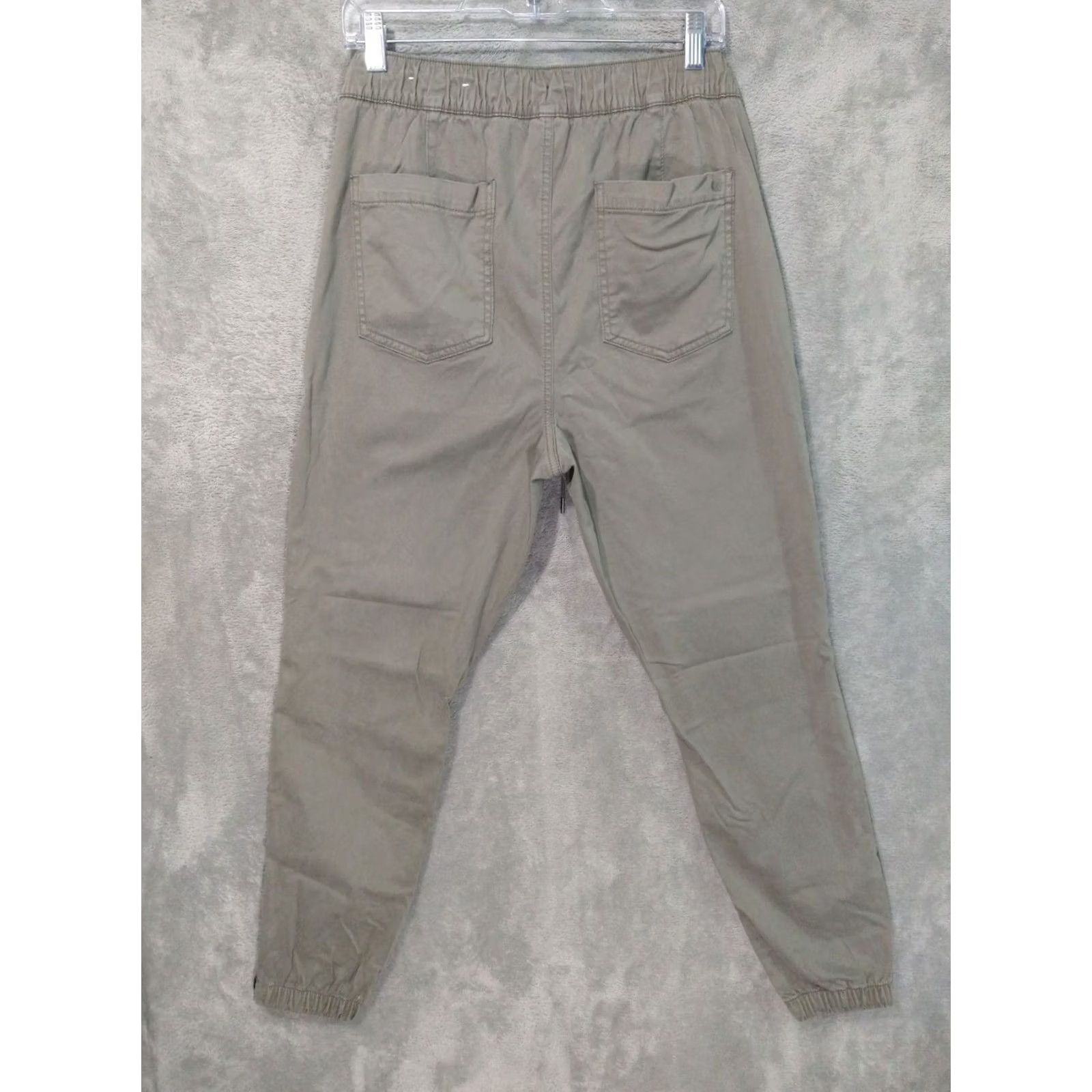 American Eagle Outfitters American Eagle Outfitters Pants Womens 14 Green Super Stretch Joggers Casual Outdoor Regular Slim Tapered Rise High 27.5 In Inseam 27.5 in Boys? Size 36" / US 14 / IT 50 - 2 Thumbnail