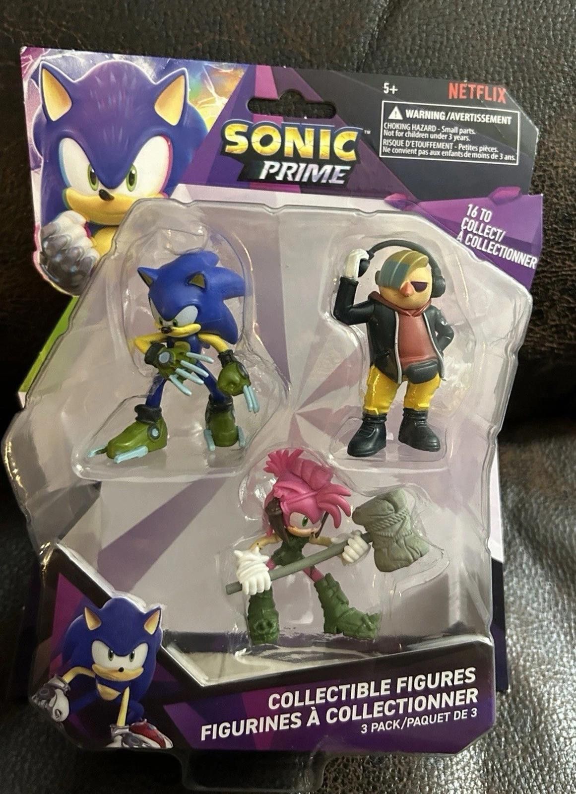 Other Sonic Prime 5 pc Figures Sonic the Hedgehog Sega Netflix Size ONE SIZE - 1 Thumbnail