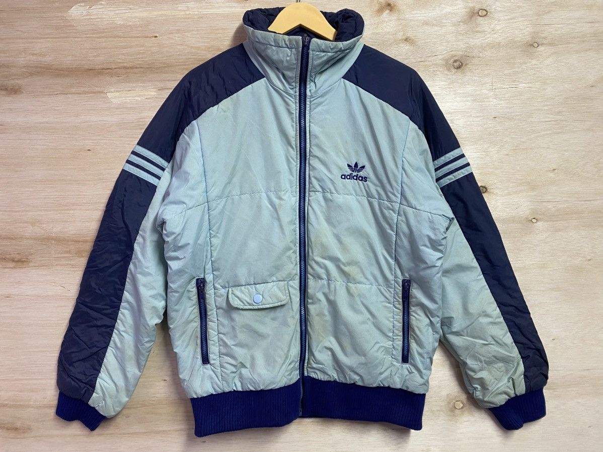 Adidas Vintage Adidas pufer jacket Size US L / EU 52-54 / 3 - 1 Thumbnail