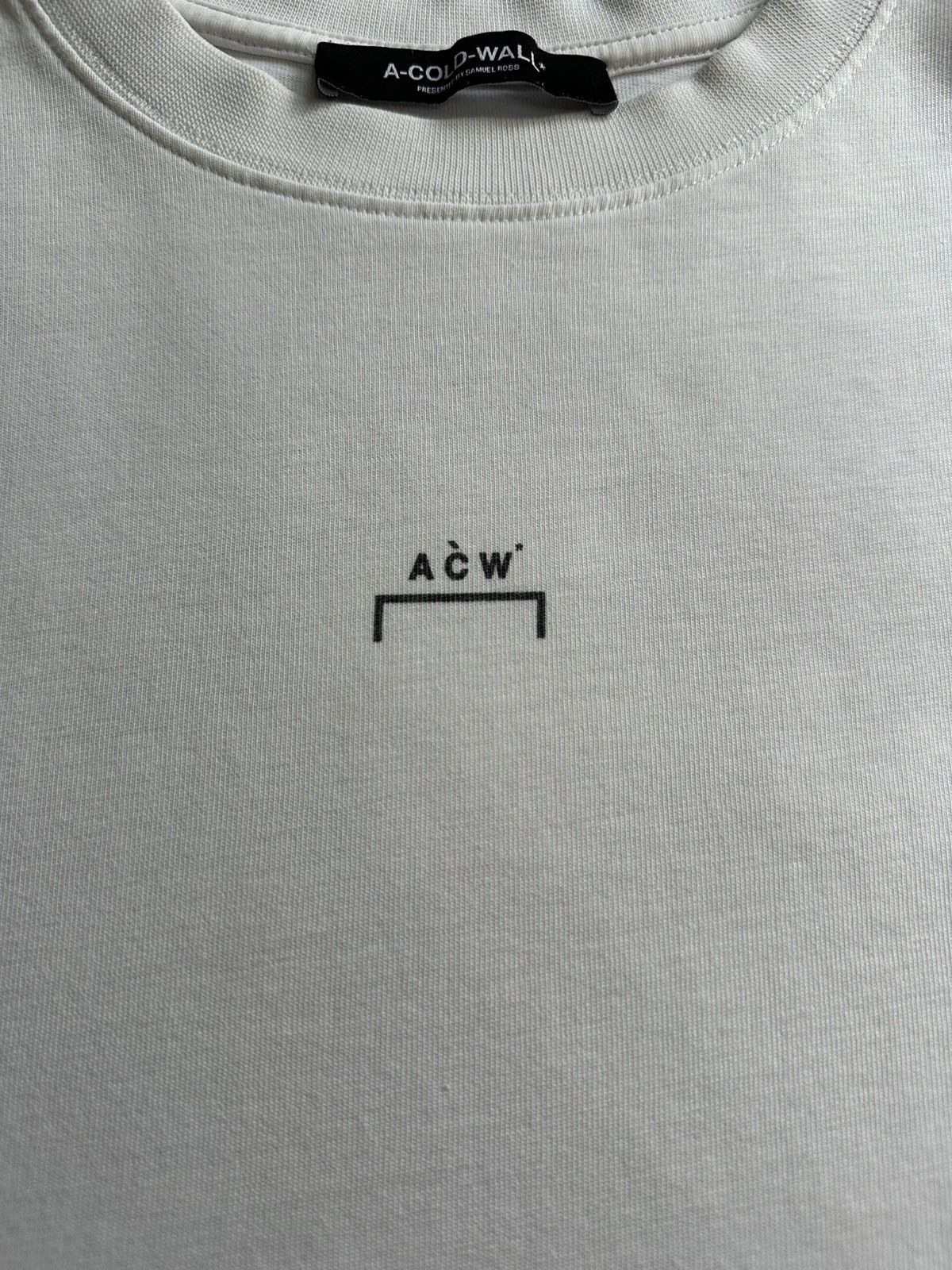 A-COLD-WALL* A-COLD-WALL* Brutalist T-Shirt - White Size US S / EU 44-46 / 1 - 2 Thumbnail