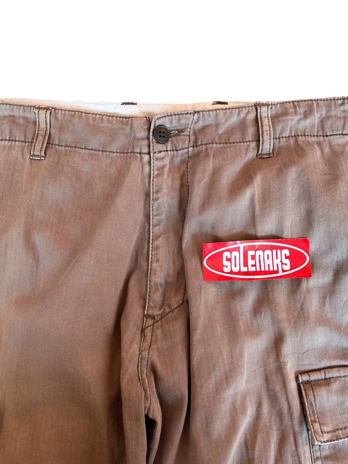 Yohji Yamamoto Vintage jorts Against All Risks Japan rare y2k Size US 36 / EU 52 - 4 Thumbnail