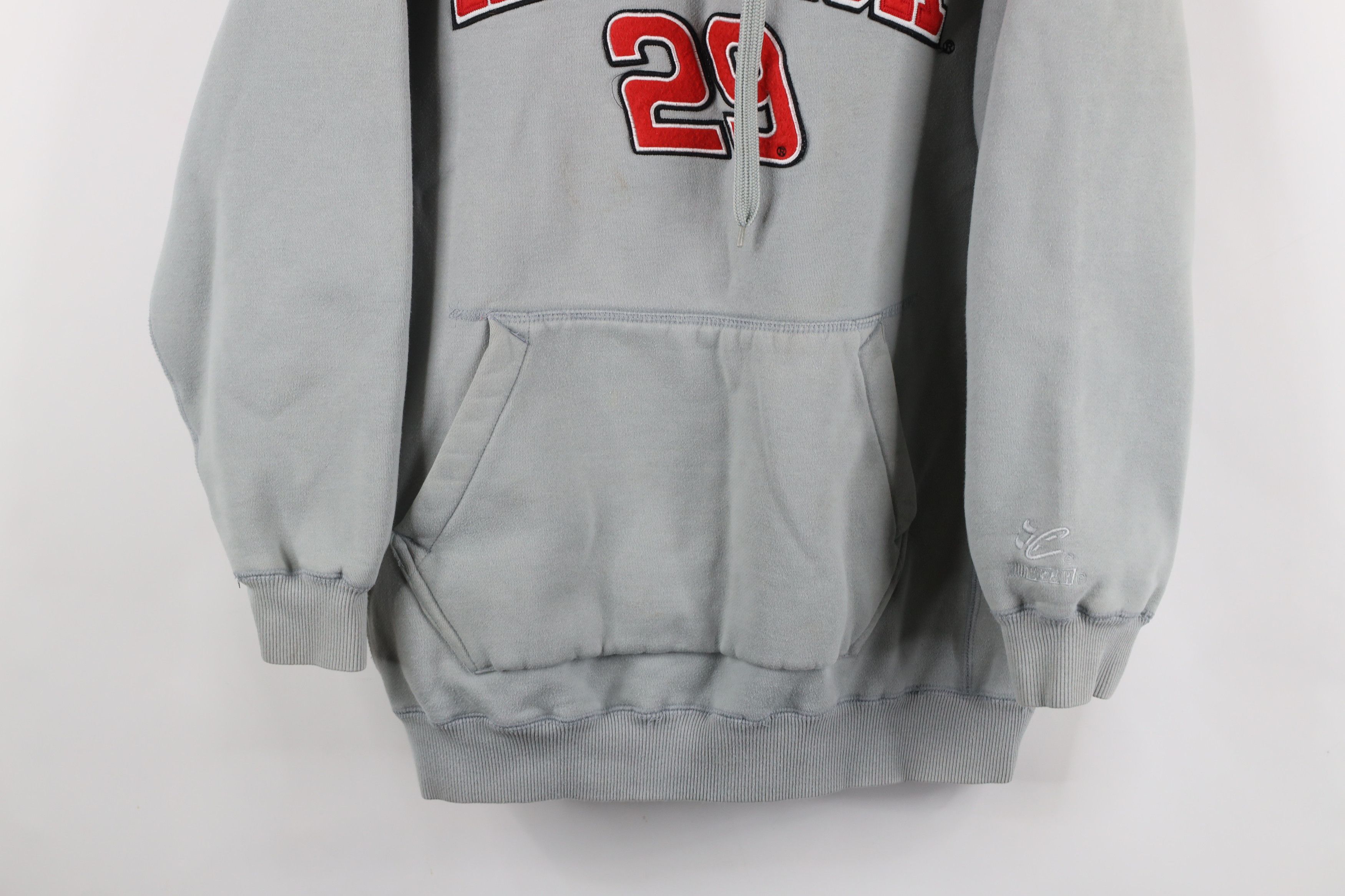 Vintage Vintage Nascar Fire Flames Kevin Harvick Racing Hoodie Size US L / EU 52-54 / 3 - 3 Thumbnail