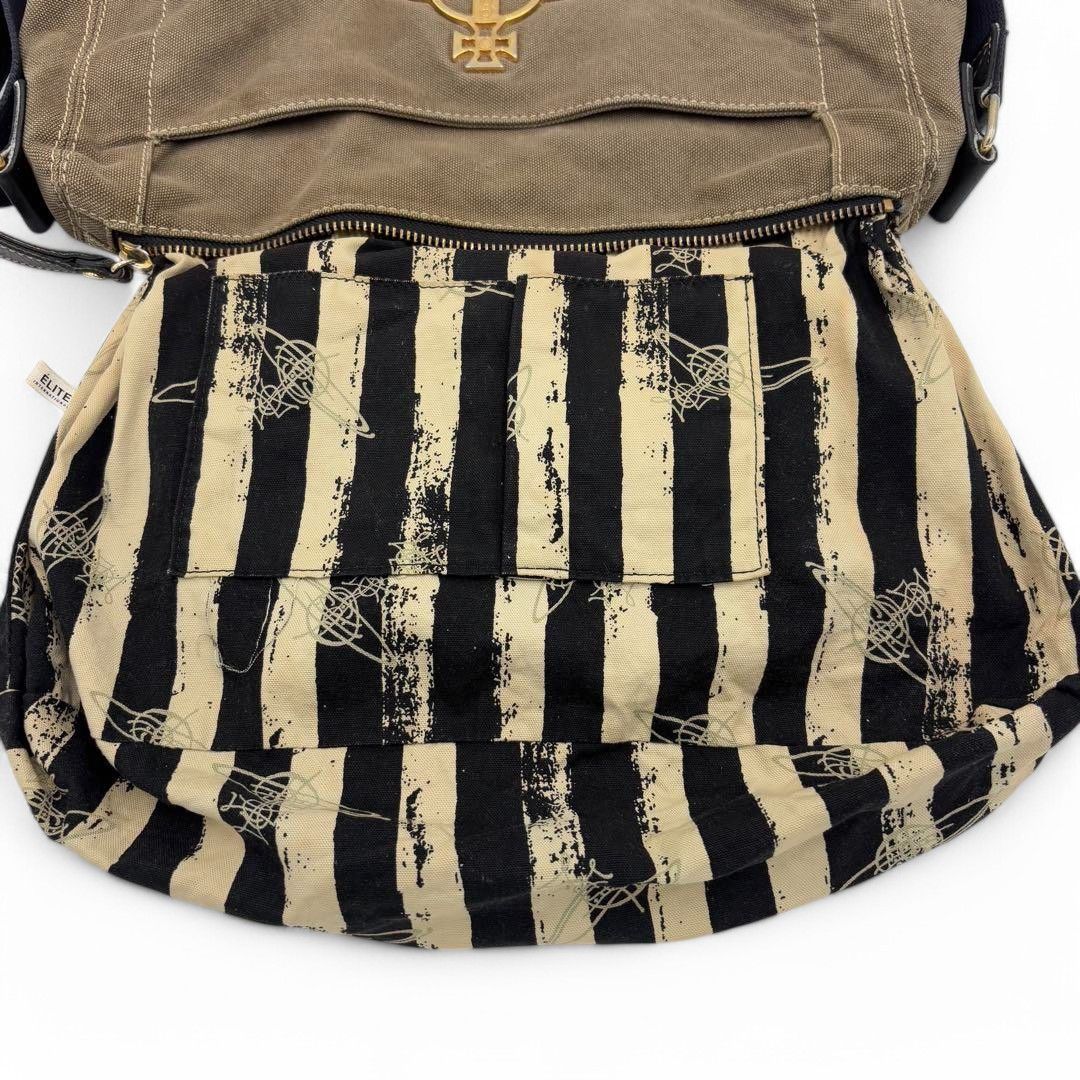 Vivienne Westwood Vivienne Westwood - Orb Shoulder Bag Crossbody Khaki VIntage Size ONE SIZE - 7 Thumbnail