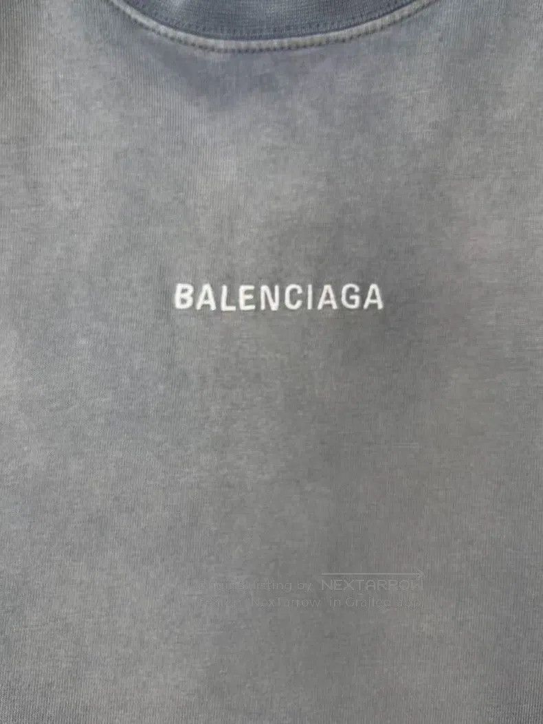 Balenciaga Balenciaga Letter Print Round Neck Short Sleeve T-Shirt Re Size US XL / EU 56 / 4 - 3 Thumbnail