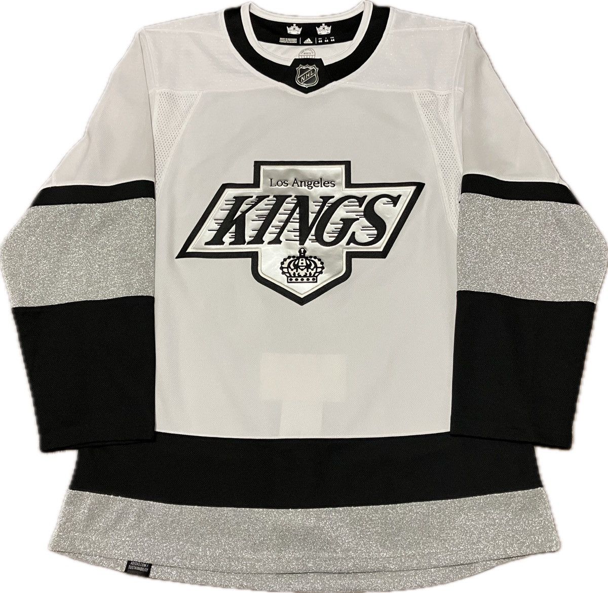 Adidas Los Angeles Kings Alternate Adidas NHL Hockey Jersey Size 44 Size US XS / EU 42 / 0 - 1 Thumbnail