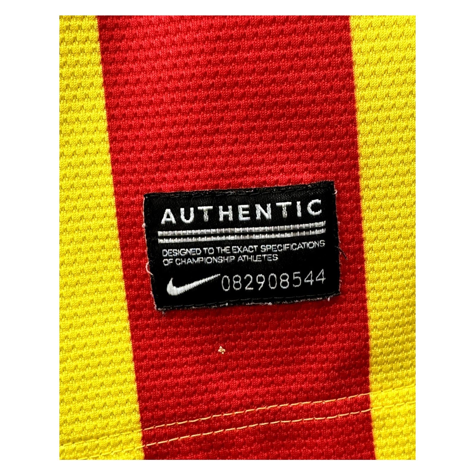 Nike Nike FC Barcelona Men's Team Football Striped Soccer Jersey Size US S / EU 44-46 / 1 - 8 Thumbnail