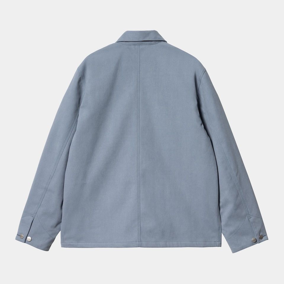Carhartt Wip Carhartt WIP Suede Michigan Coat Blue Dove Grey Size Small Size US S / EU 44-46 / 1 - 9 Thumbnail