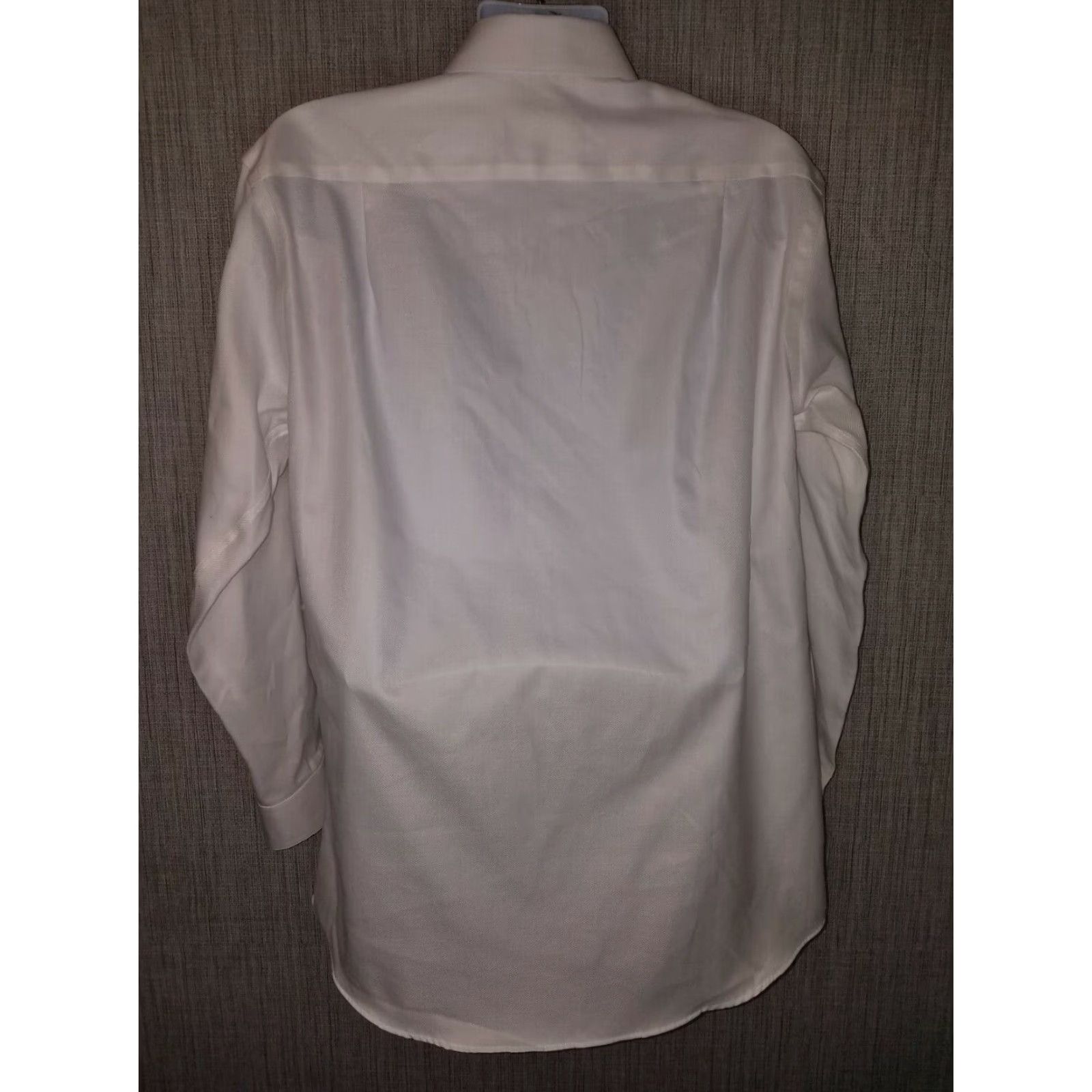Pronto Uomo VINTAGE Pronto Uomo Men's Cotton Button-Down Shirt Long Sleeve Non-Iron Size 17 White Size US XL / EU 56 / 4 - 6 Thumbnail