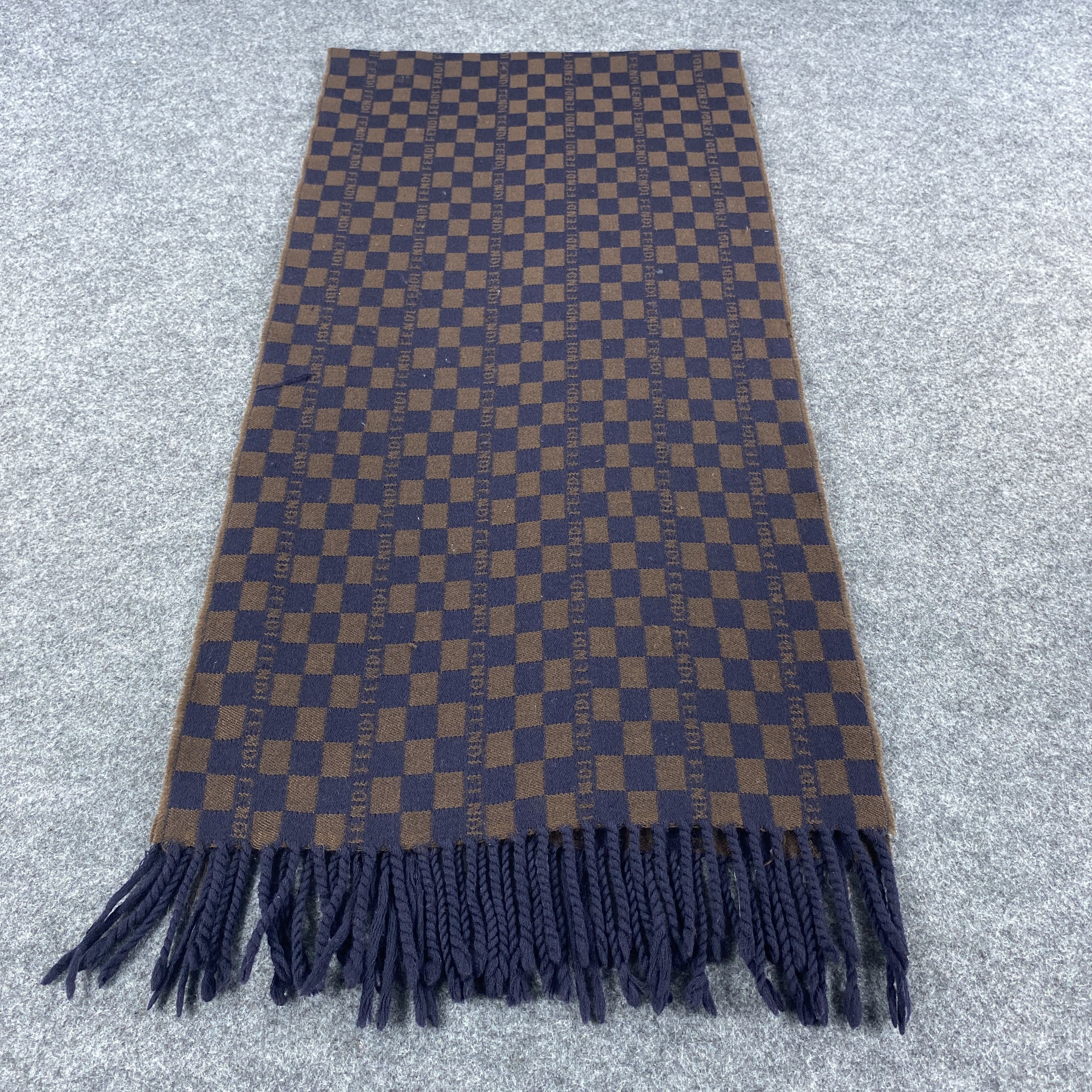 Fendi × Vintage FENDI Scarf # Muffler # Neckwear # D495 Size ONE SIZE - 3 Thumbnail