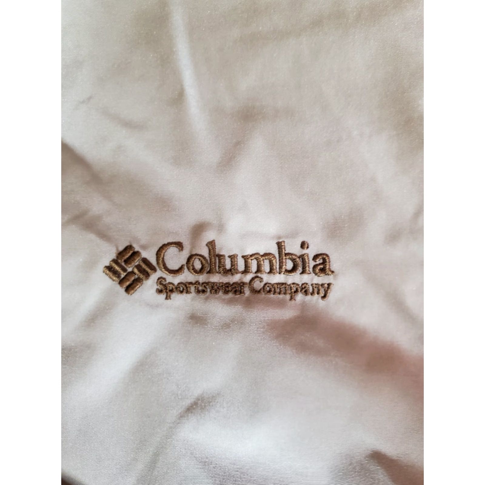 Vintage Columbia Jacket Men 2XL Signature Winter Lined Beig e Omni-Tech Signature Outdoor Hiking Regular Zip Front Coat Size US XXL / EU 58 / 5 - 4 Thumbnail