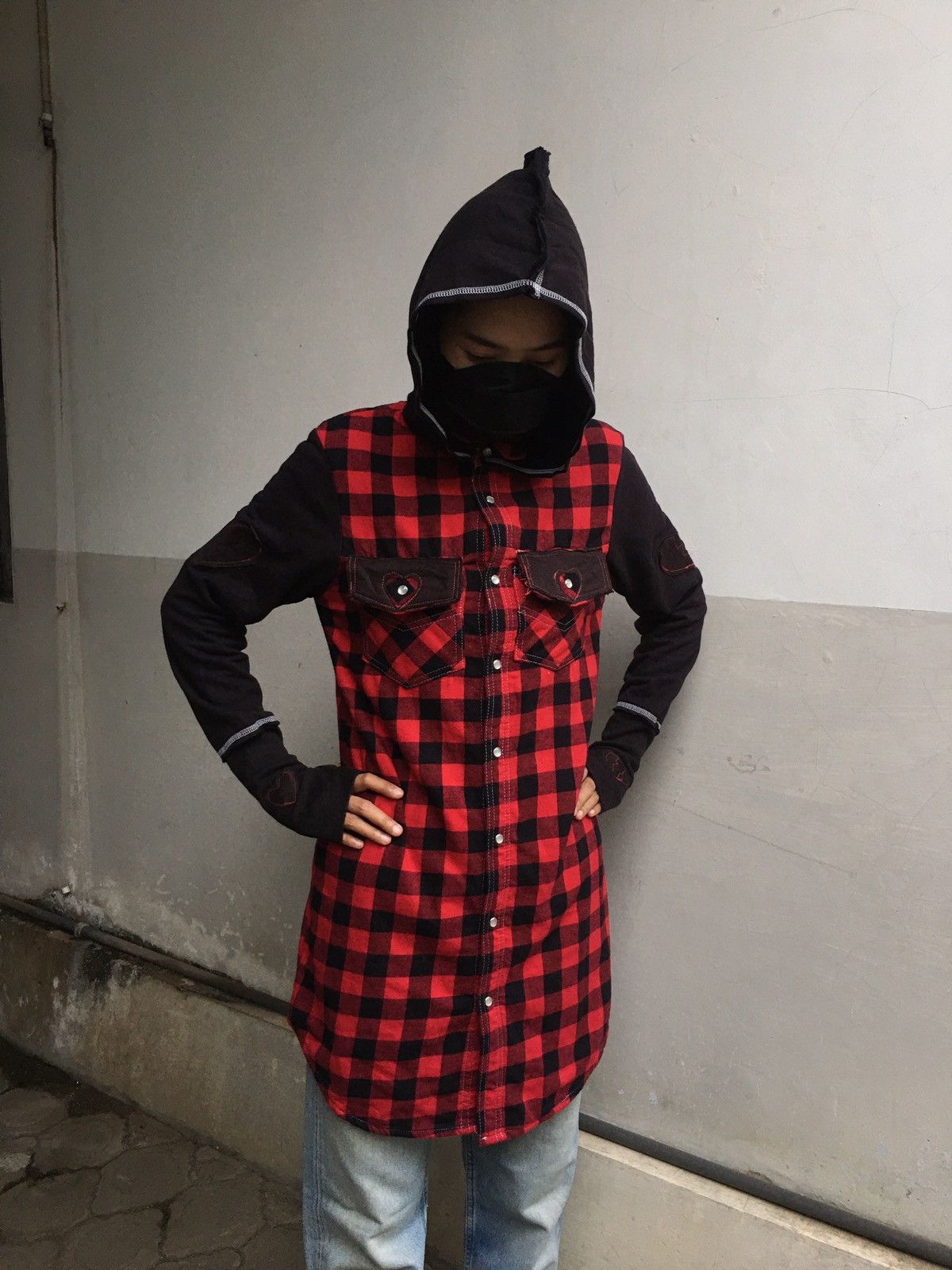 If Six Was Nine × Vintage Y2k Syc Fuk gothic skull patches hoodie Size M / US 6-8 / IT 42-44 - 8 Thumbnail
