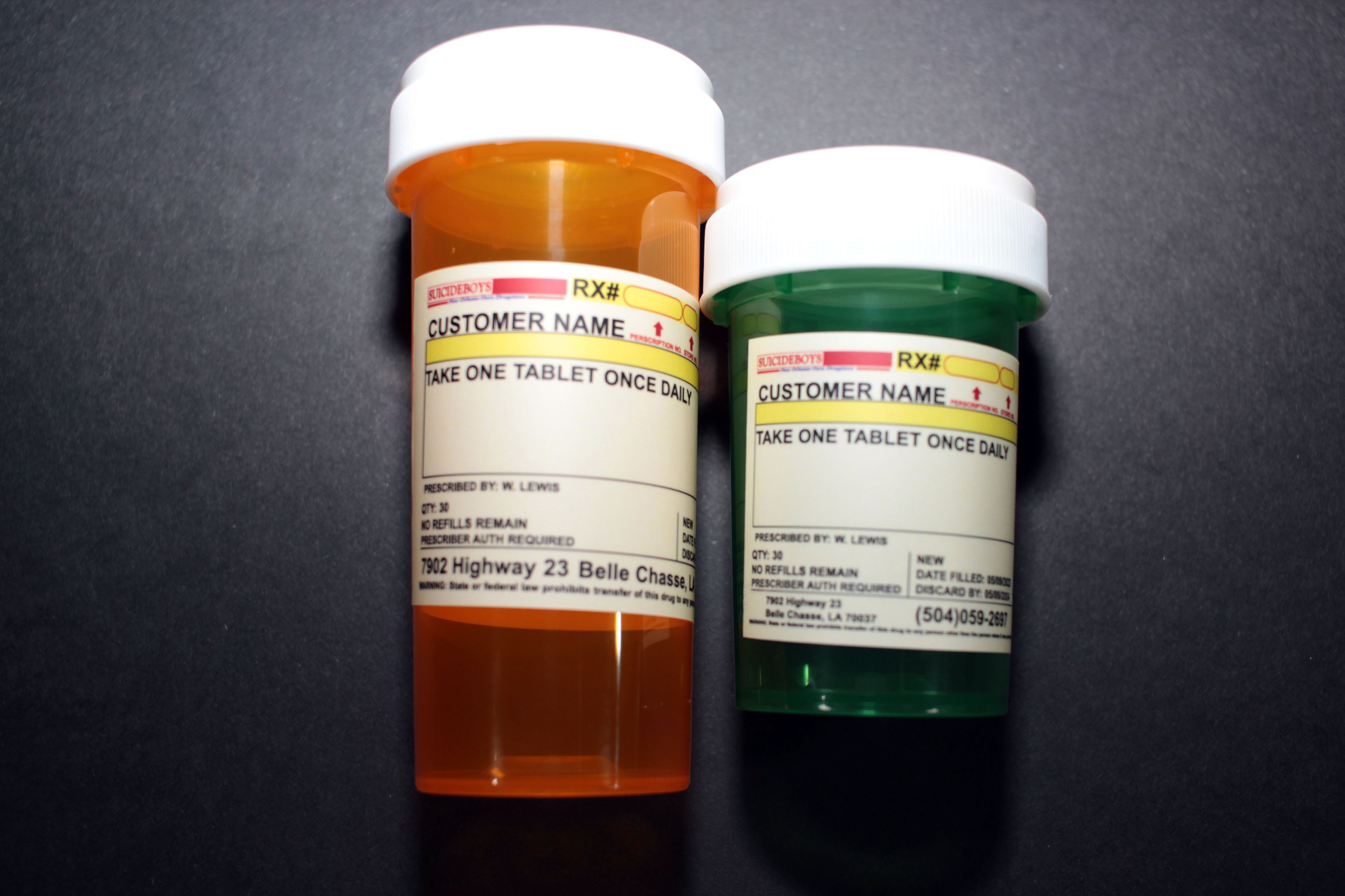 G59 Records G59 RECORDS / $UICIDEBOY$ - G59 DRUG STORE BOTTLE 2 PACK Size ONE SIZE - 2 Thumbnail