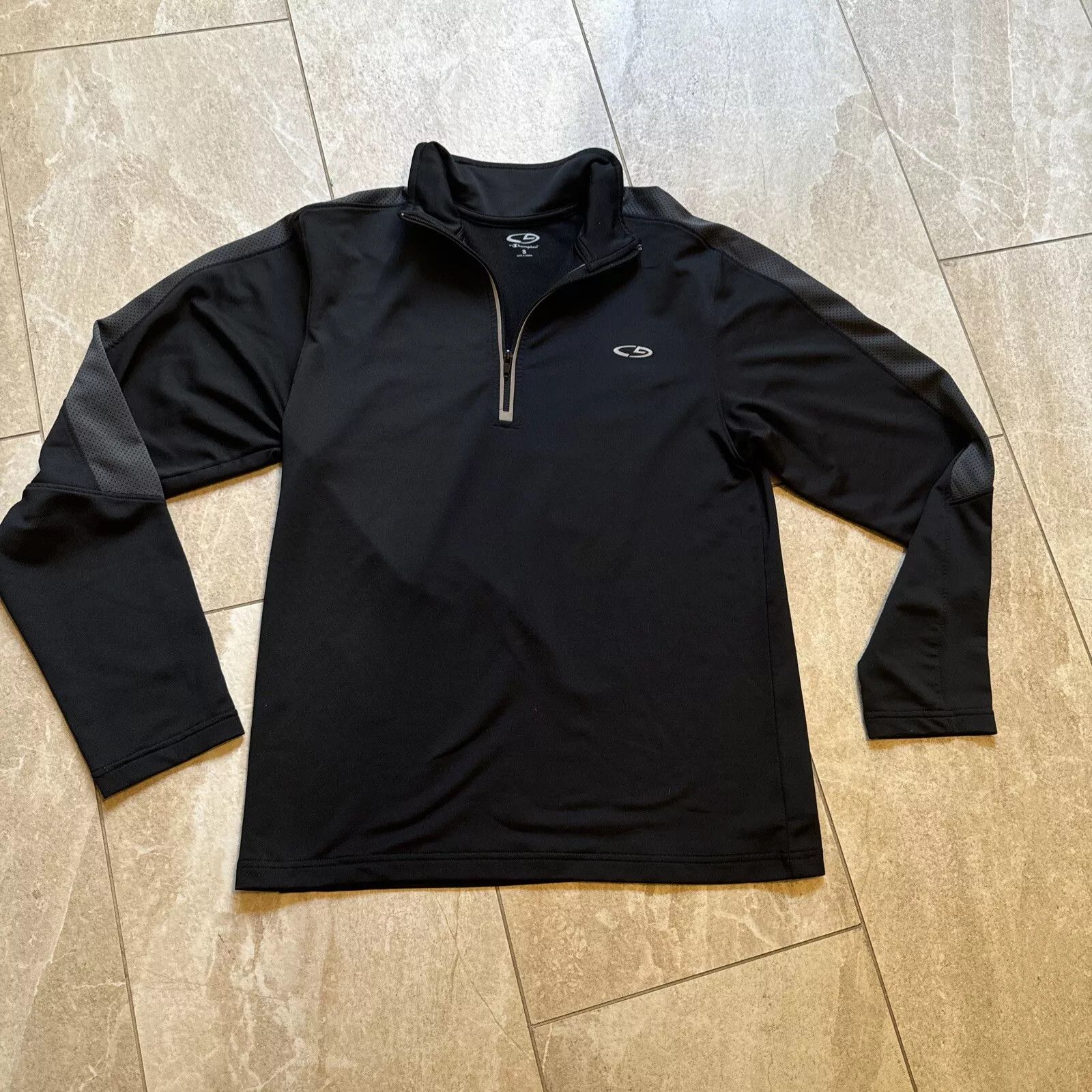 Champion Champion pullover fitted tech poly 1/4 zip cycling sweater Size US S / EU 44-46 / 1 - 1 Thumbnail