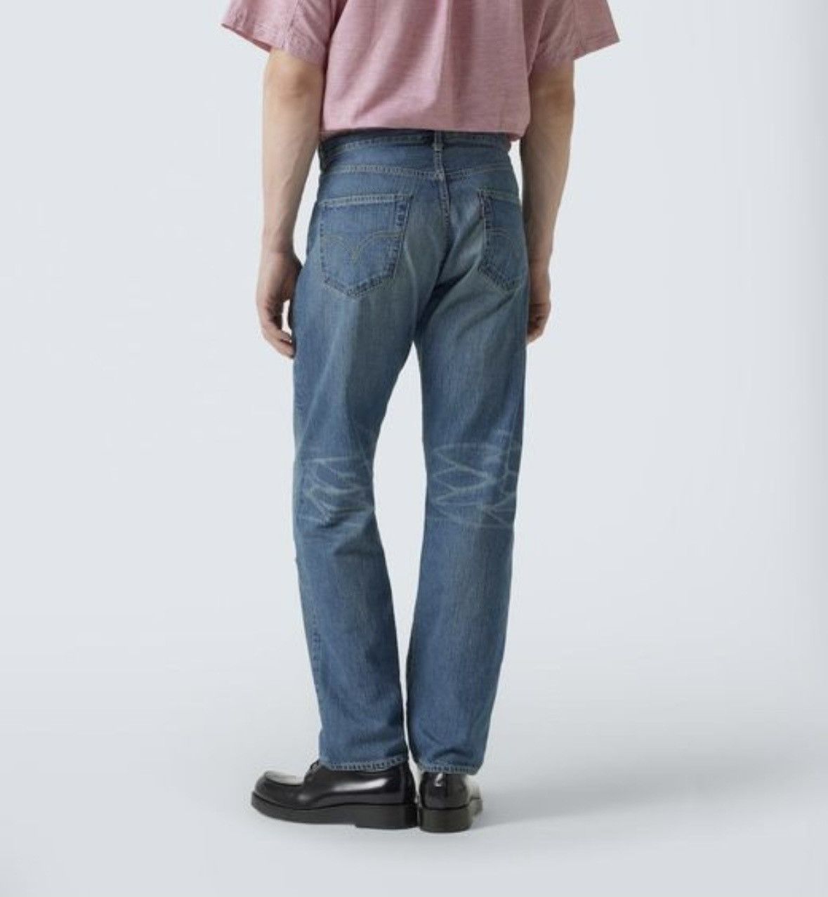 Junya Watanabe Men's Blue X Levi's Patchwork Straight Jeans Size US 32 / EU 48 - 5 Thumbnail