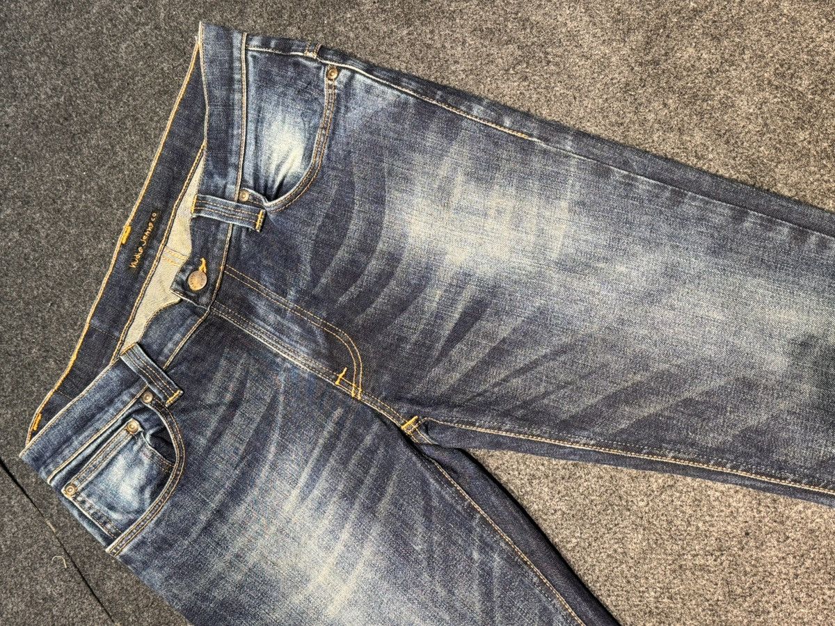 Nudie Jeans Nudie Jeans Co.-Grim Tim (Dry Organic) Made in Italy Size US 32 / EU 48 - 3 Thumbnail