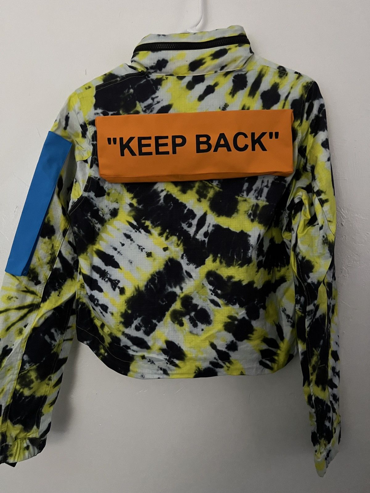 Nike × Off-White OFF-WHITE x Nike Lab Women’s Tie Dye NRG Windbreaker Volt Size M / US 6-8 / IT 42-44 - 5 Thumbnail