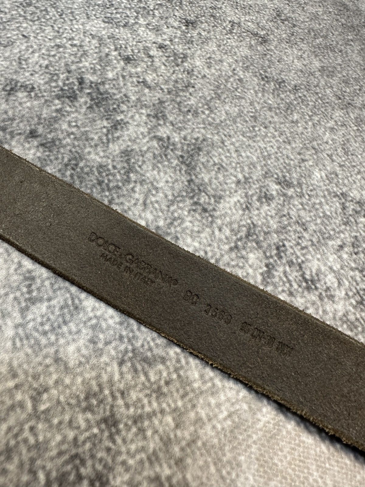 Dolce & Gabbana Y2K Dolce&Gabbana Leather Belts Streetwear Rare Opium USA Size ONE SIZE - 3 Thumbnail