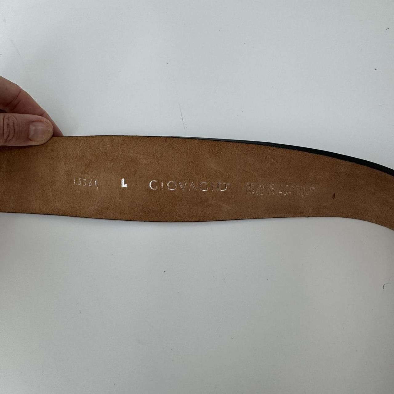 Other Giovagio Black Patent Leather Belt Size ONE SIZE - 3 Thumbnail