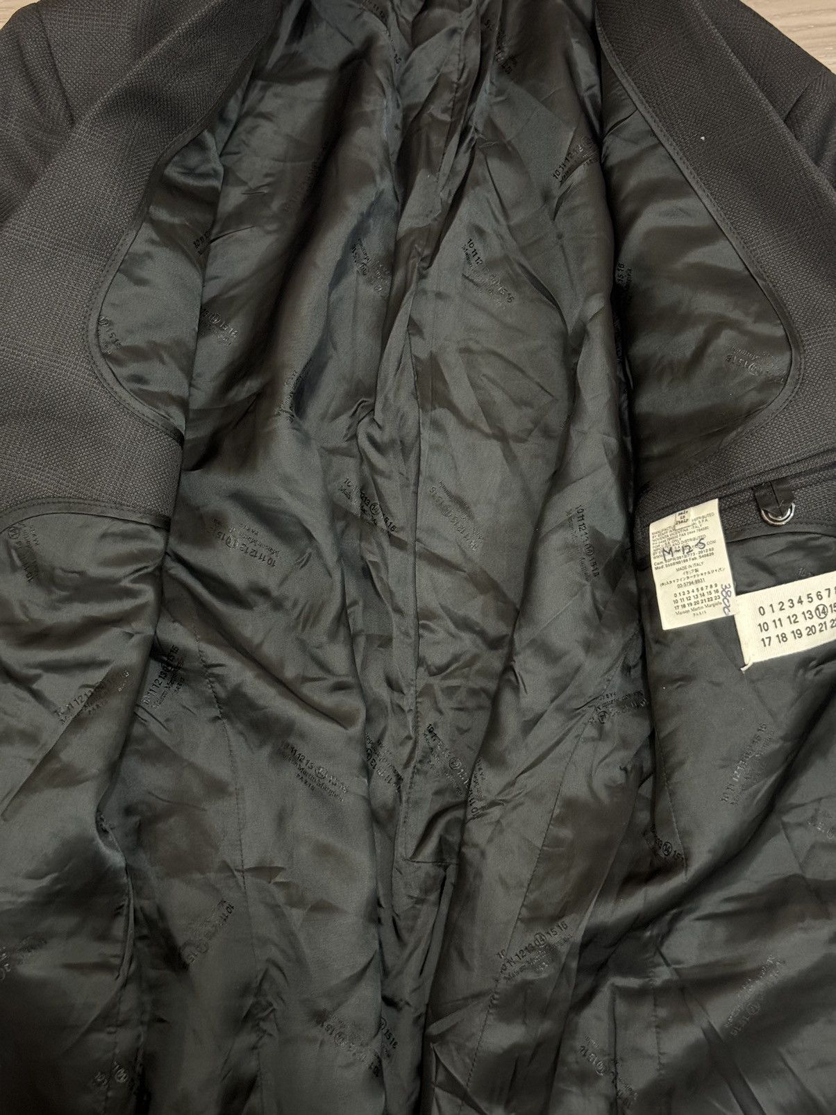 Maison Margiela Maison Margiela Single-Breasted Wool Blazer Size 46R - 12 Thumbnail