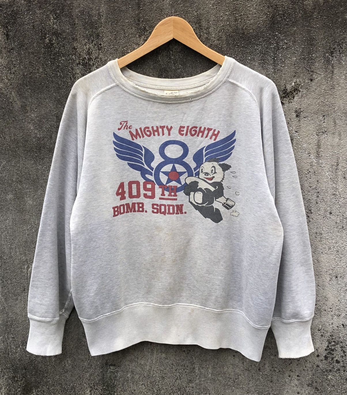 Buzz Rickson's Vintage THRASHED DISTRESSED Buzz Rickson Sweatshirts Size US M / EU 48-50 / 2 - 2 Thumbnail