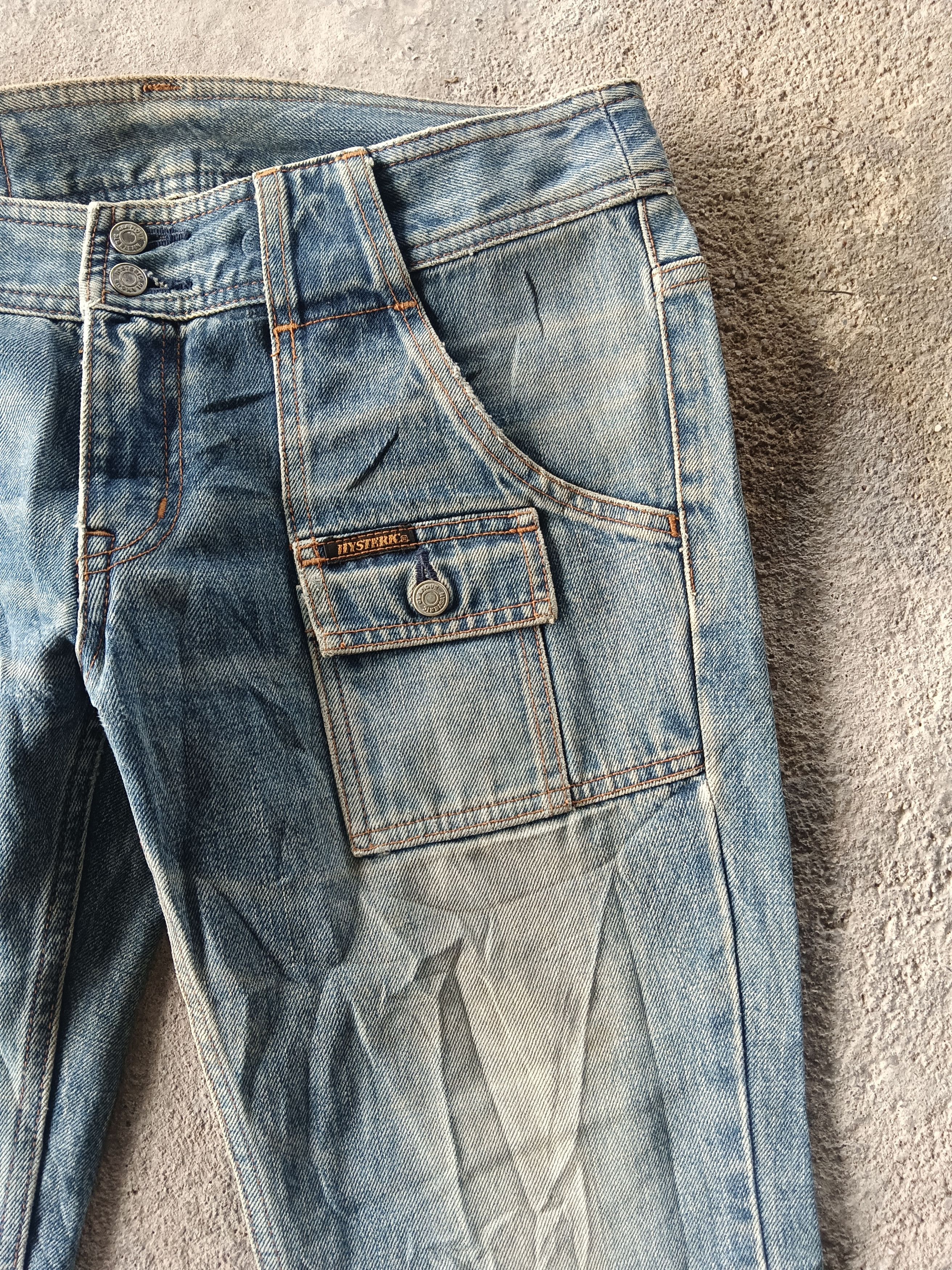 Hysteric Glamour Hysteric Glamour Bush Pants Faded Blue Denim Pants Size US 32 / EU 48 - 3 Thumbnail