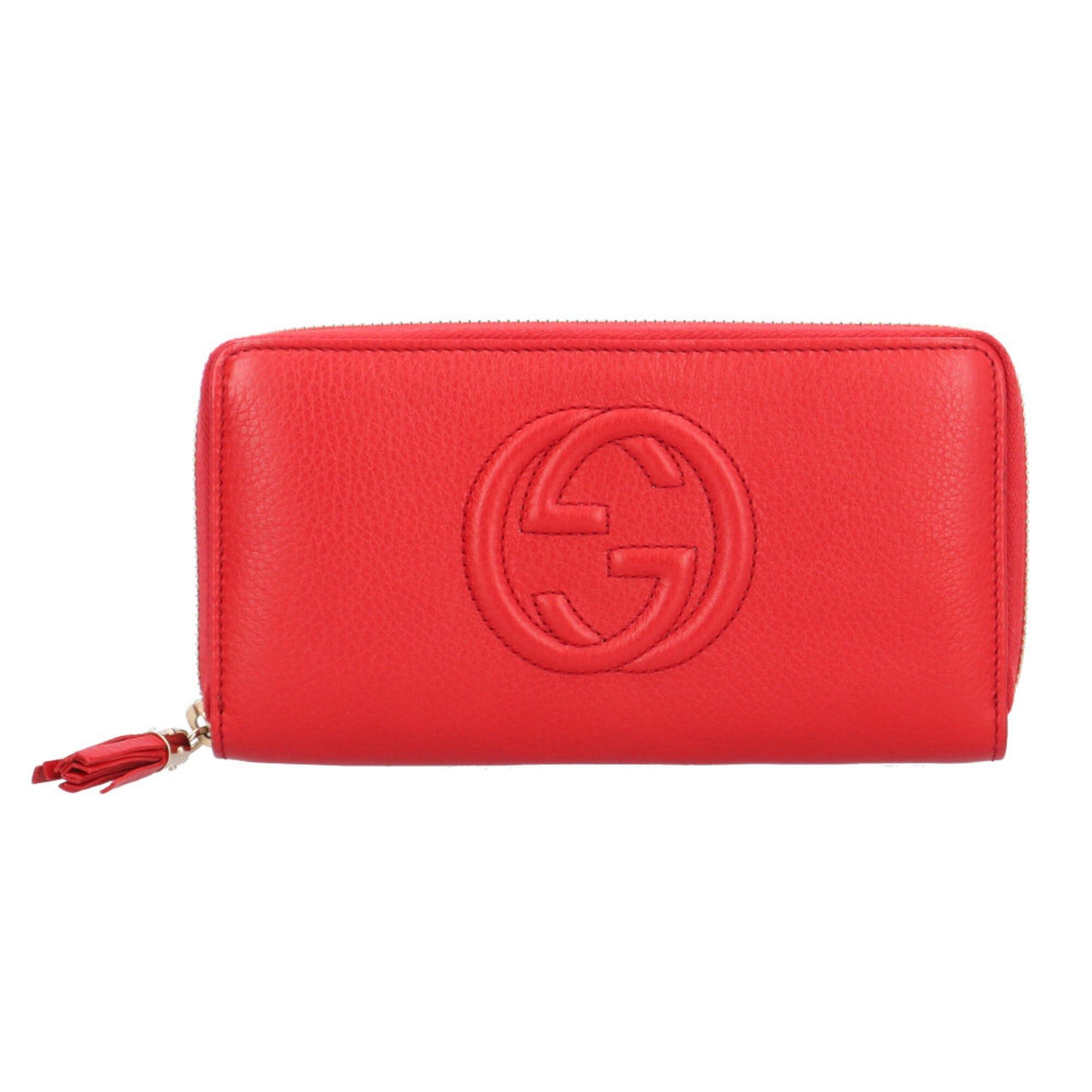 Gucci Gucci Soho Long Wallet, Leather 308004, Women's GUCCI Size ONE SIZE - 1 Thumbnail
