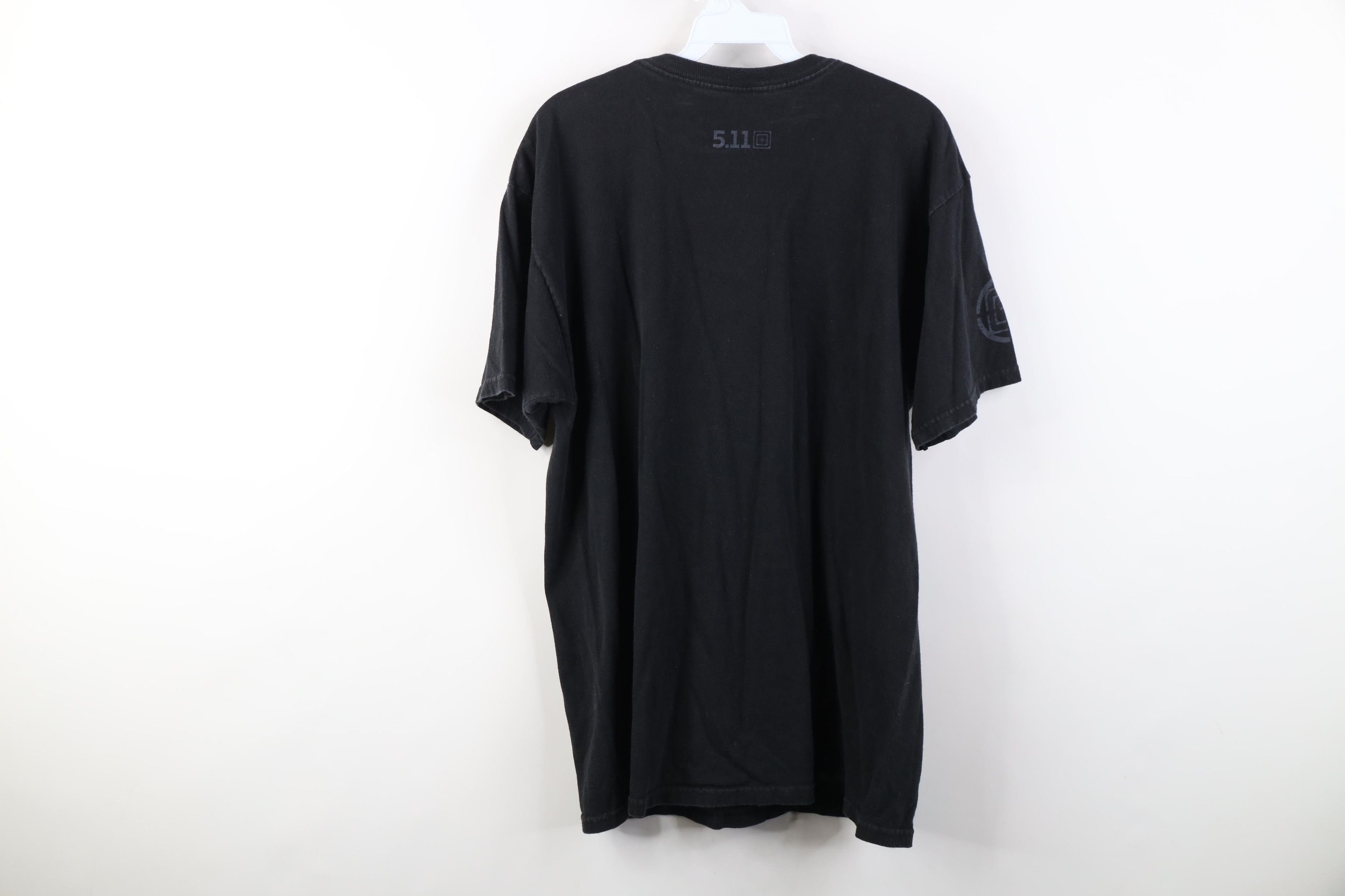 Vintage 5.11 Tactical Series Spell Out Stencil Short Sleeve T-Shirt Size US L / EU 52-54 / 3 - 11 Thumbnail